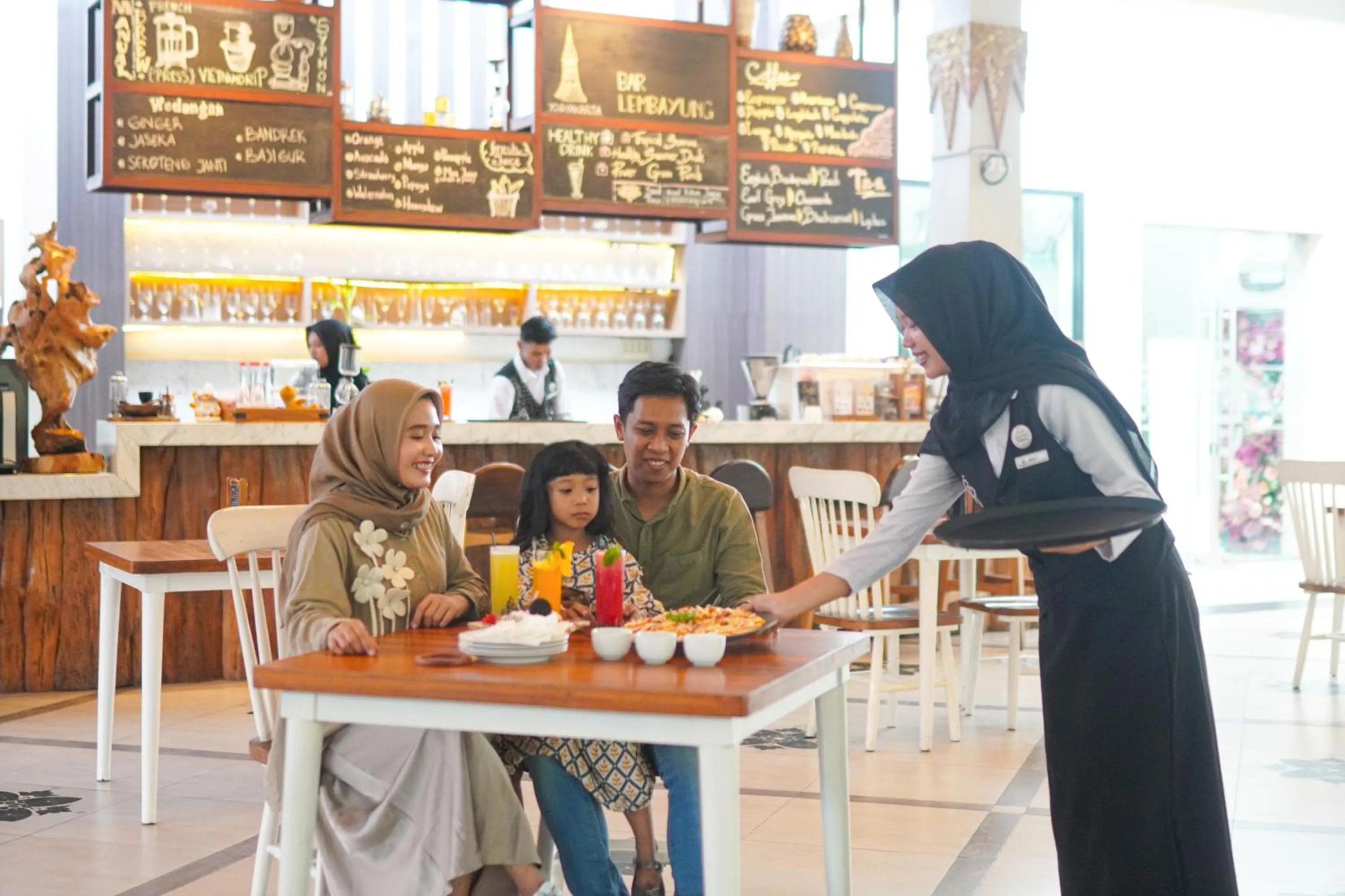 Lounge or bar in Grand Rohan Jogja