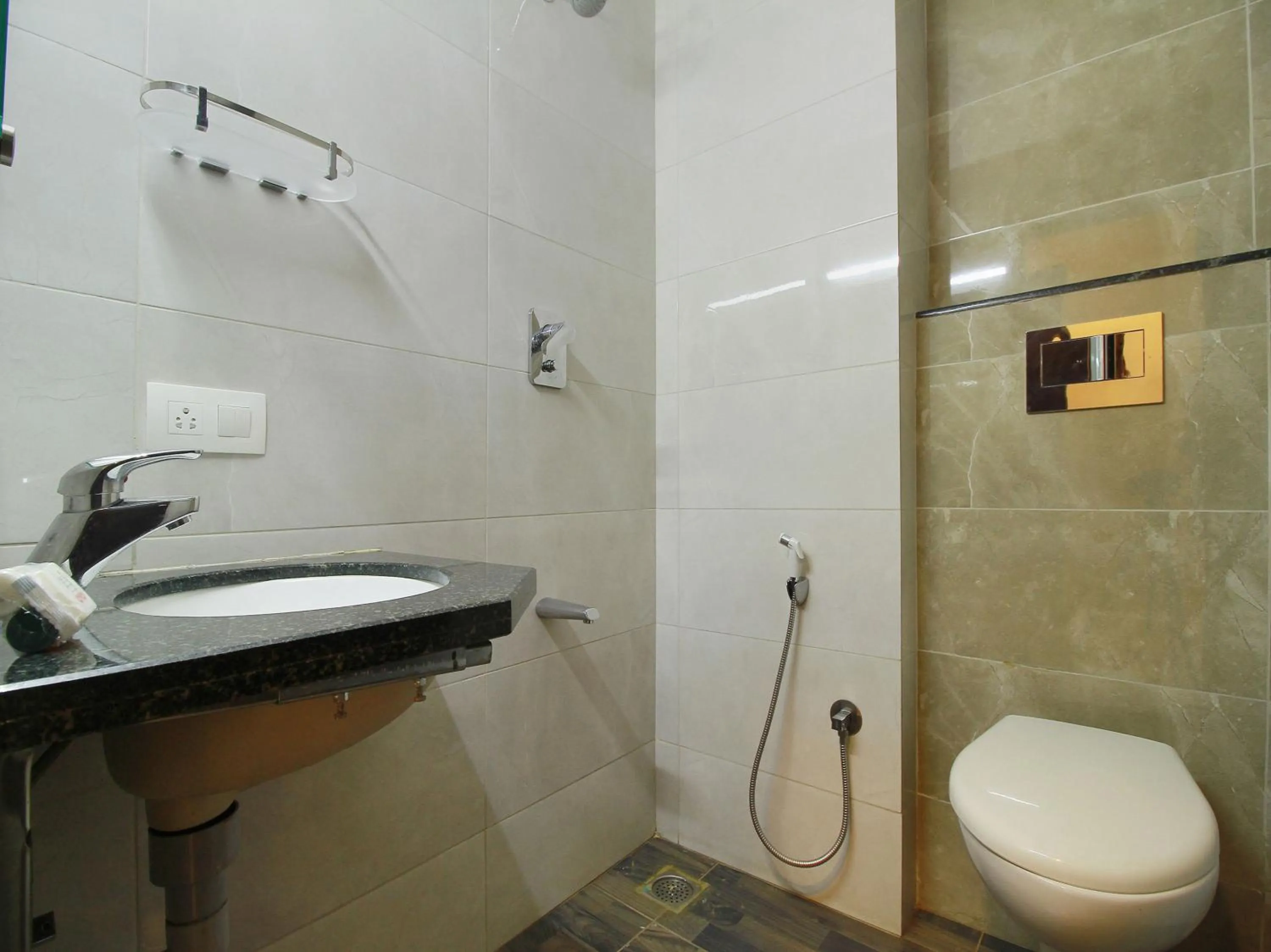 Toilet in Traders Hotel - Kankanady, Mangalore