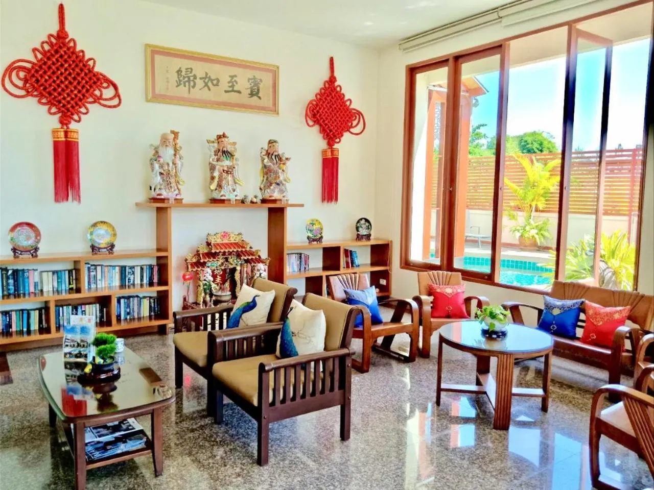 Lobby or reception in Mei Zhou Phuket Hotel - SHA Plus