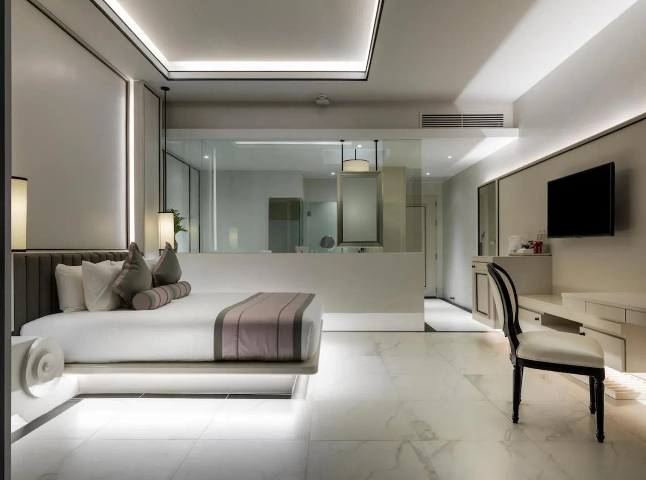 Breakfast, Bed in Chanalai Romantica Resort - Adults Only, Kata Beach