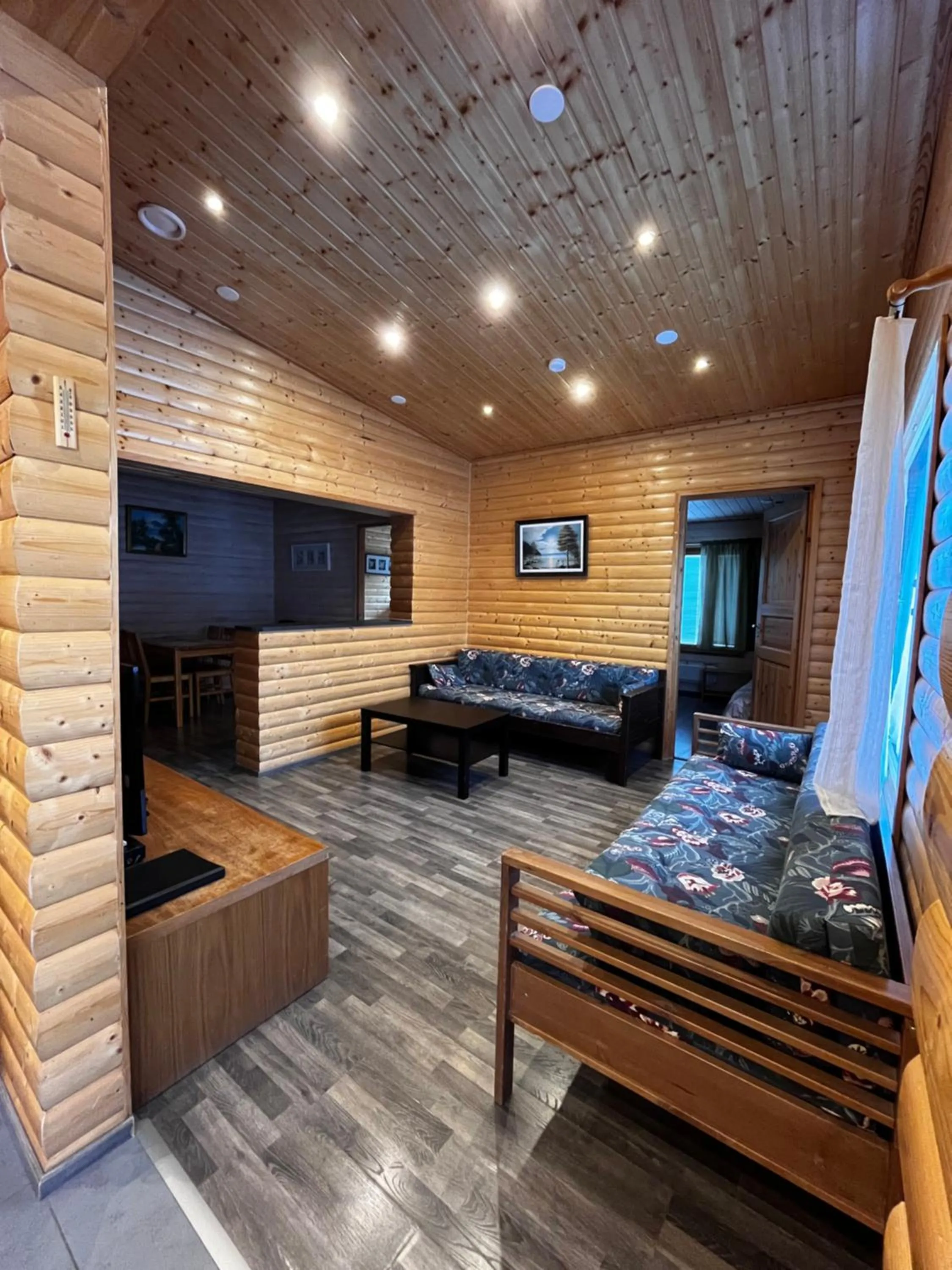 Living room in Motelli Rovaniemi