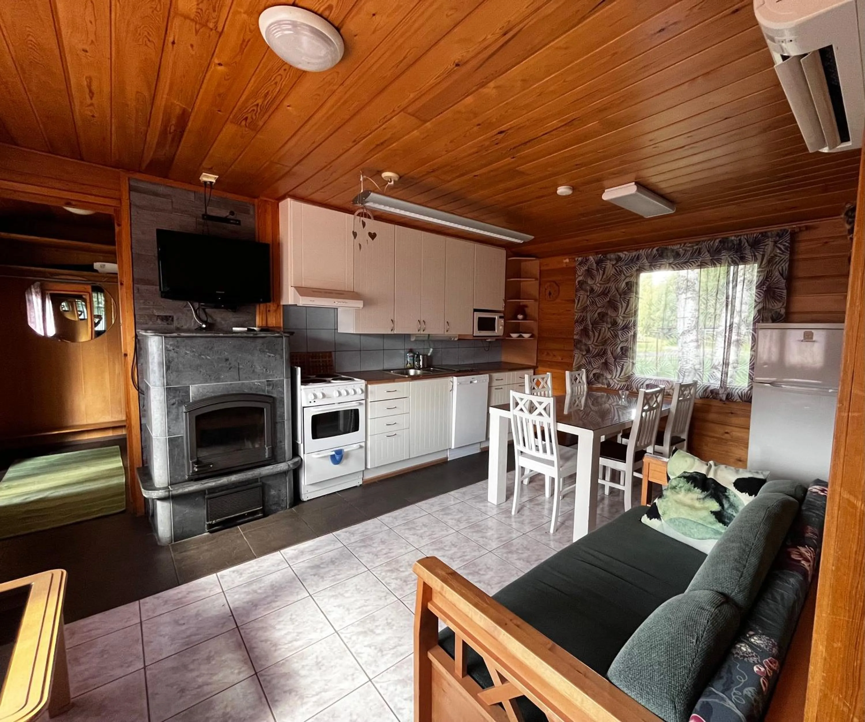 Living room in Motelli Rovaniemi