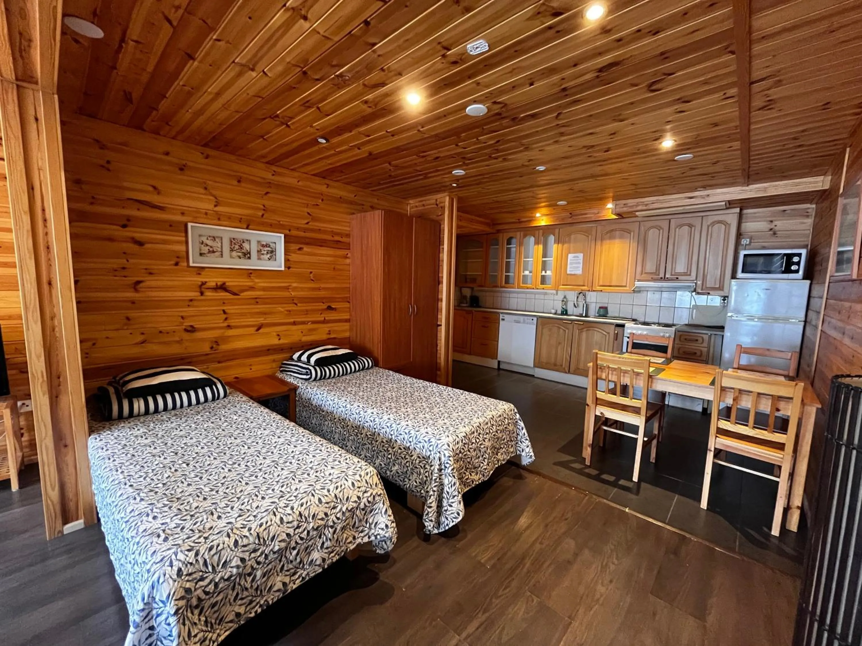 Bed in Motelli Rovaniemi