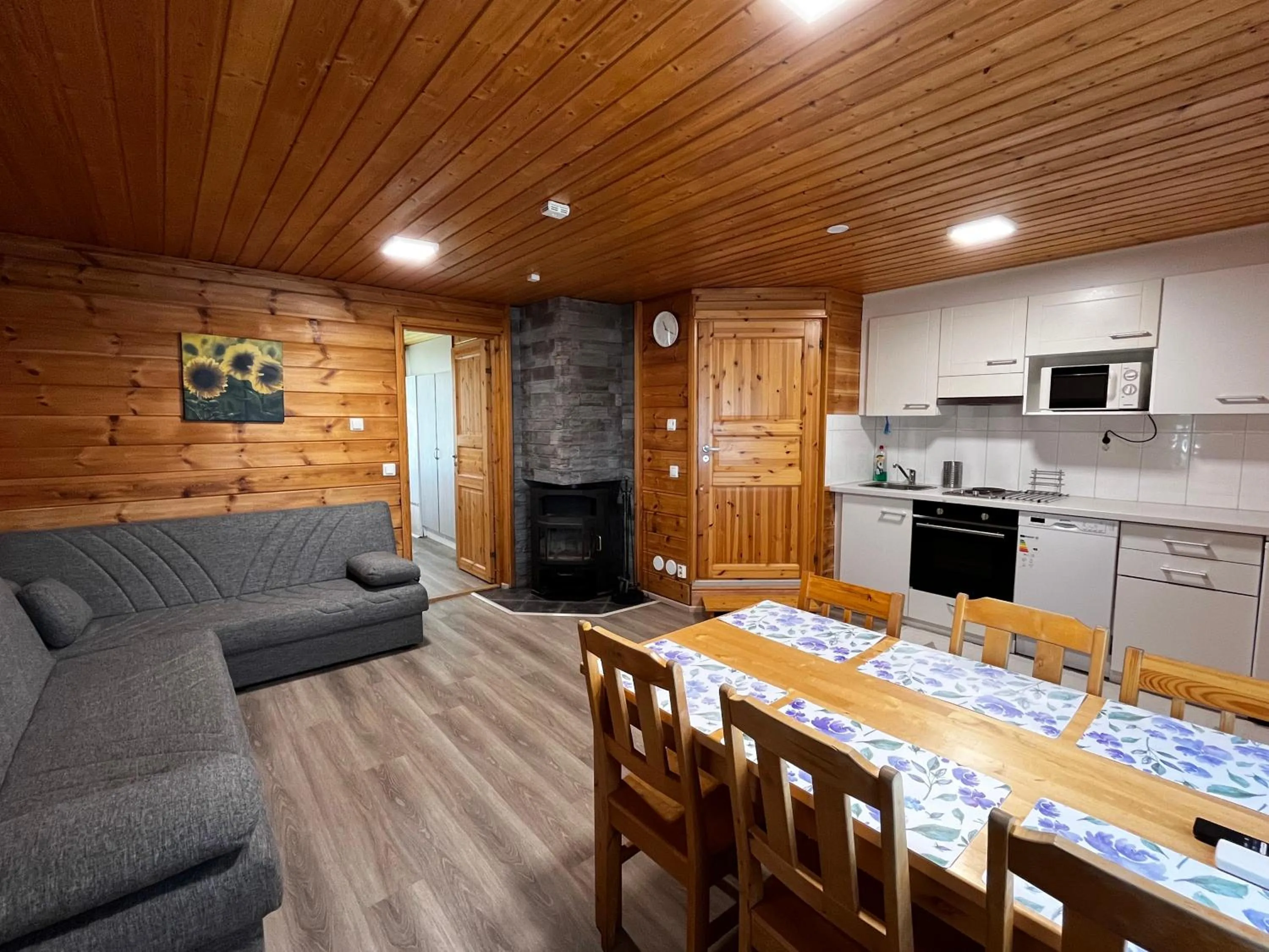 Living room in Motelli Rovaniemi