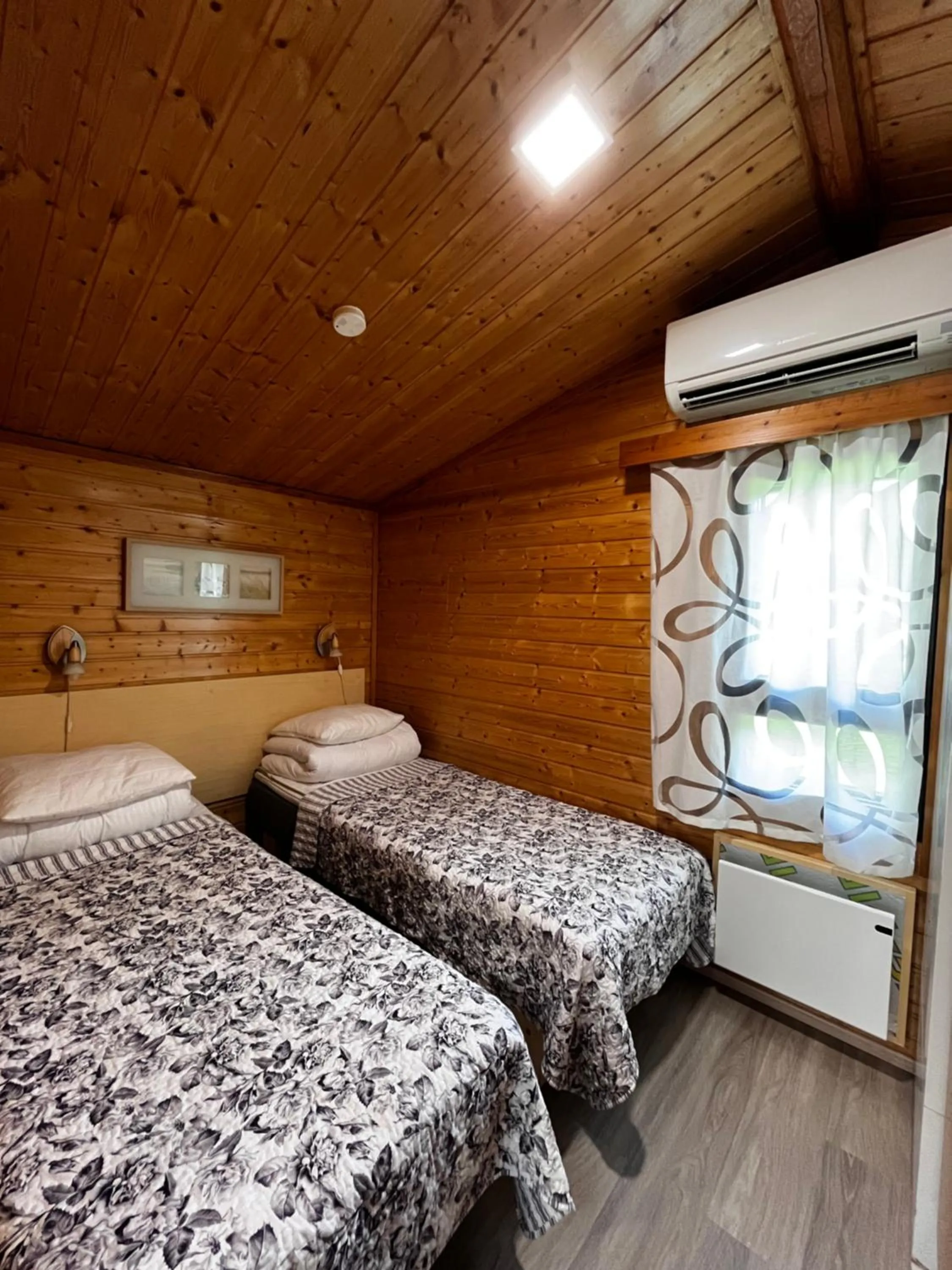 Bed in Motelli Rovaniemi