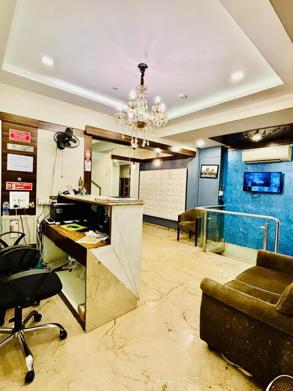 Lobby or reception in Hotel Mumbai International