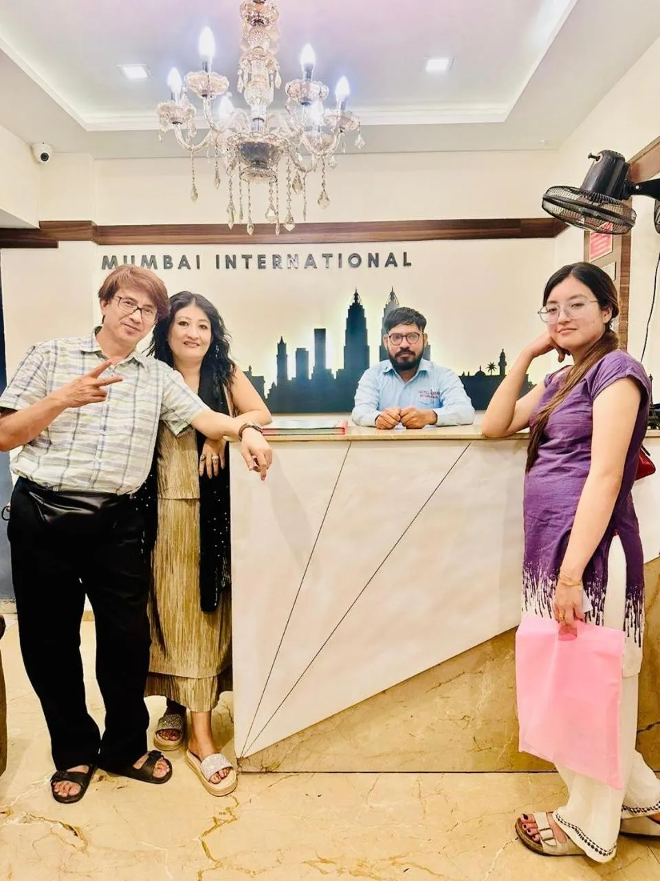 Lobby or reception in Hotel Mumbai International