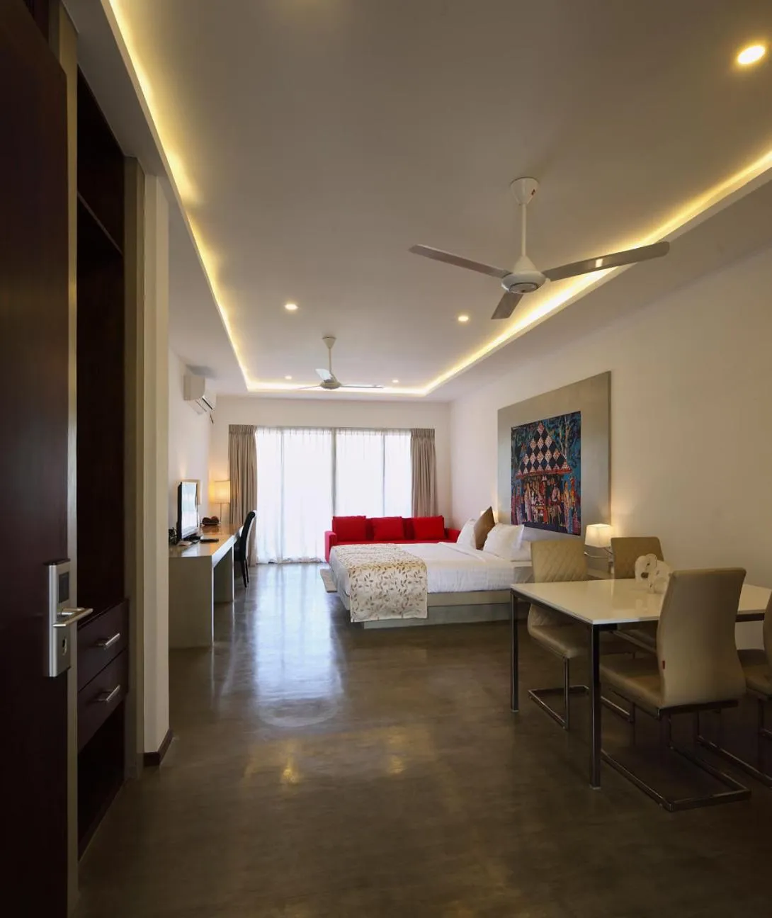 Bed in Serendiva Beach