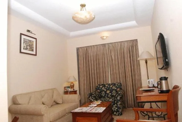 Living room in Beverly Hotel