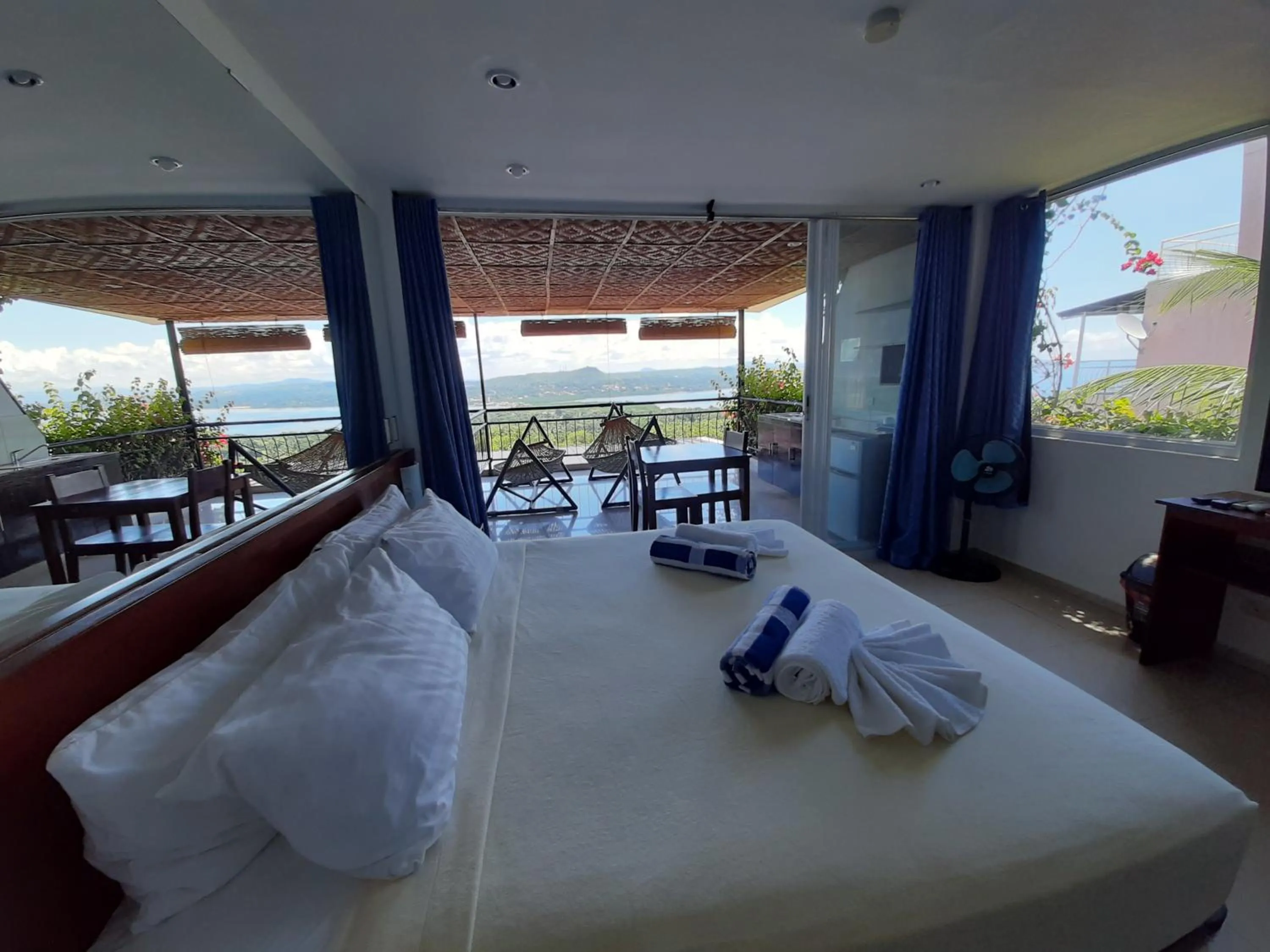 View (from property/room), Bed in Bohol Vantage Resort