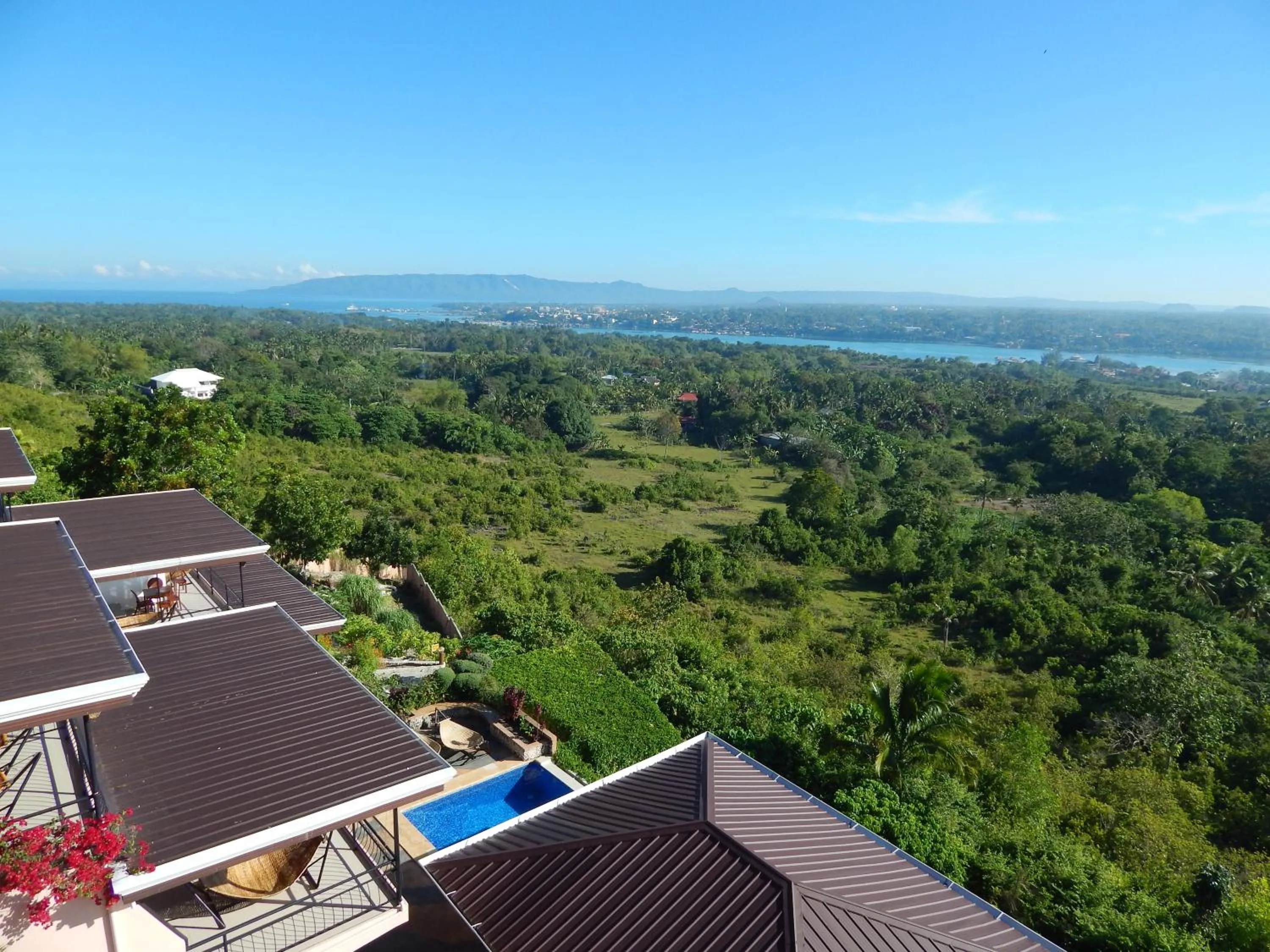 Bird's eye view in Bohol Vantage Resort