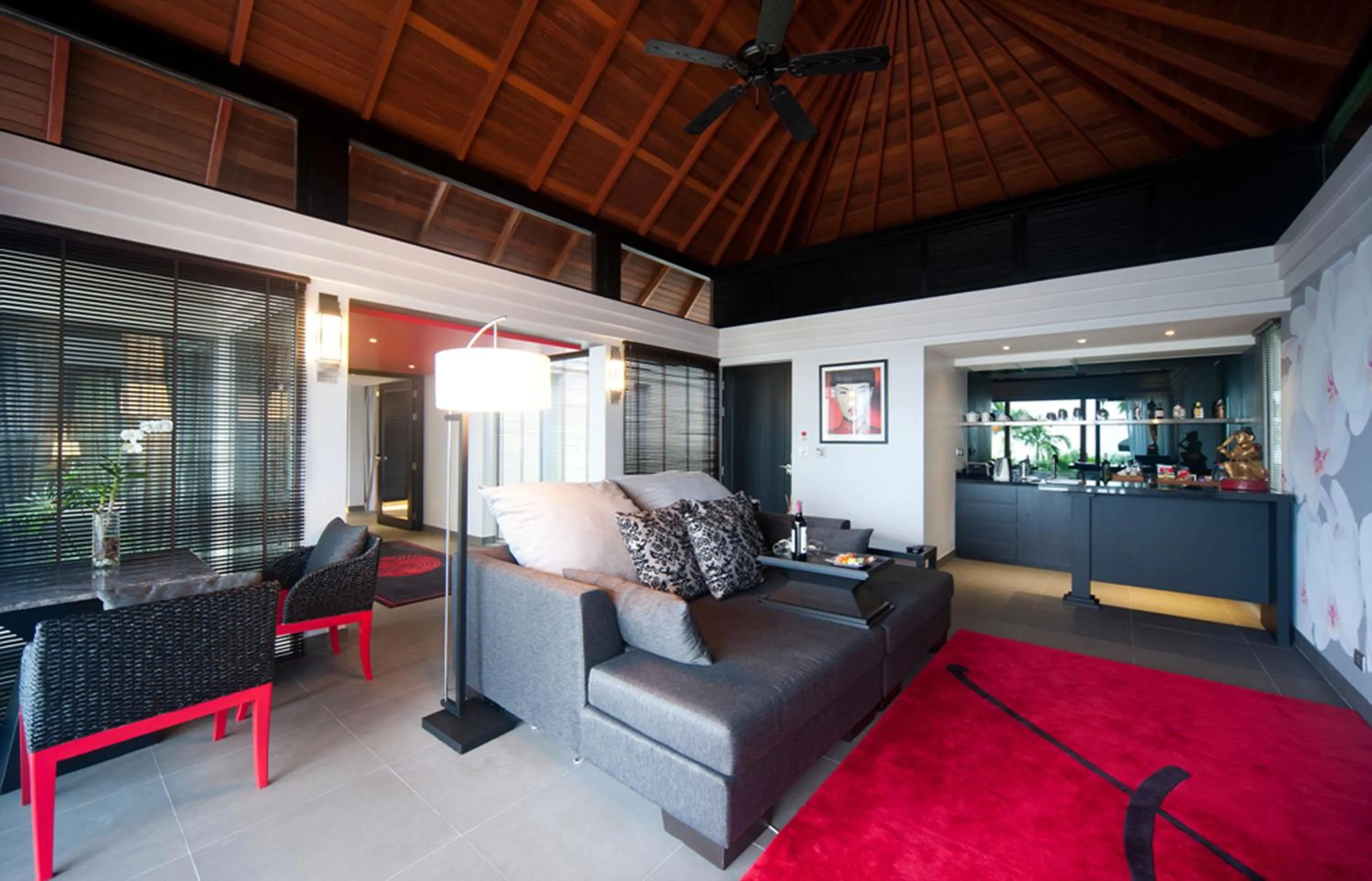 Living room in The Pavilions Phuket