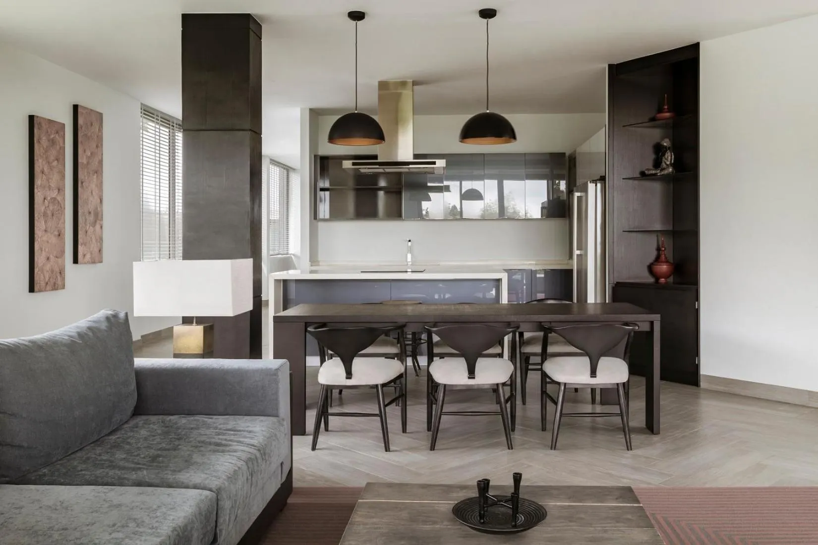 Kitchen or kitchenette in The Pavilions Phuket