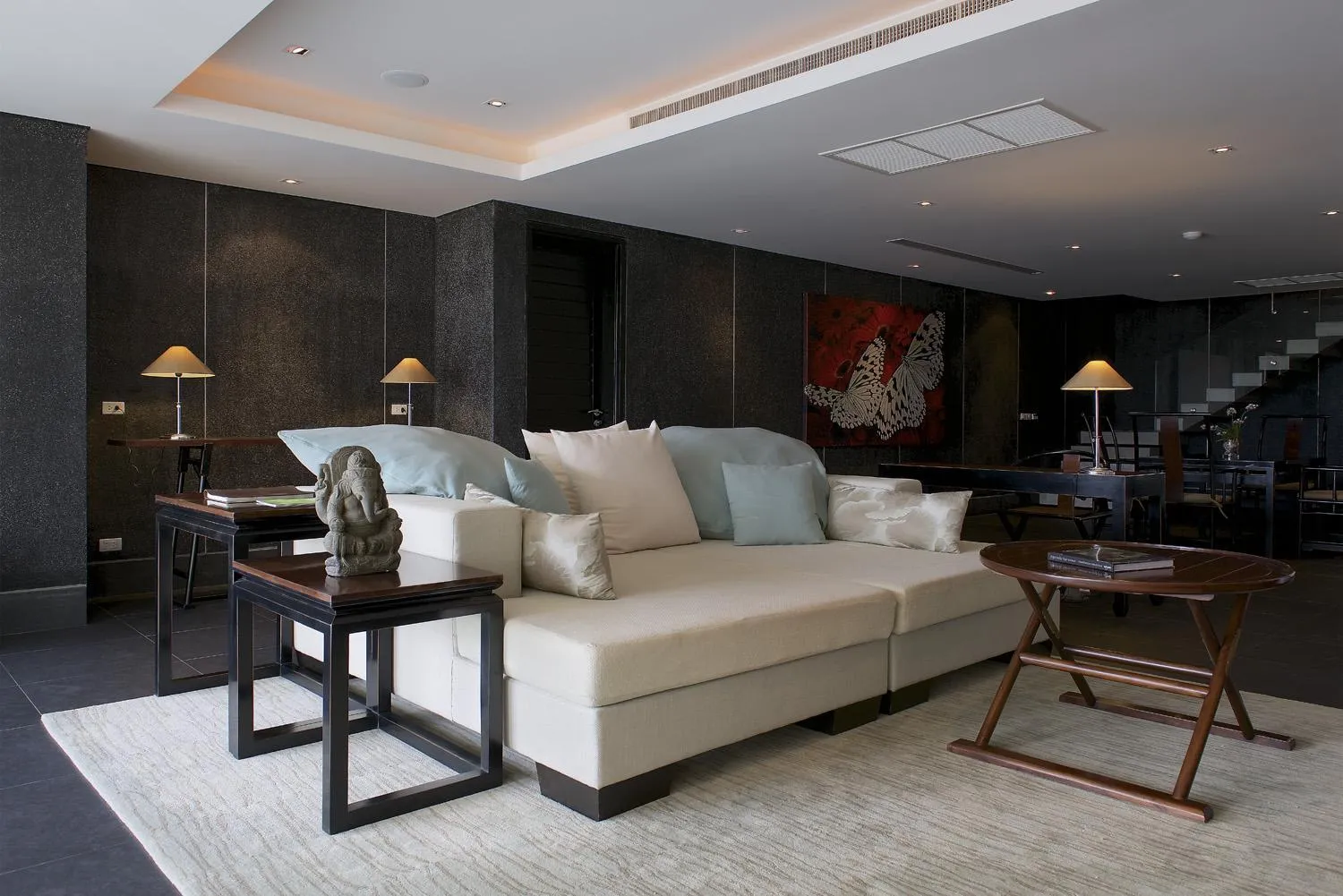 Living room in The Pavilions Phuket