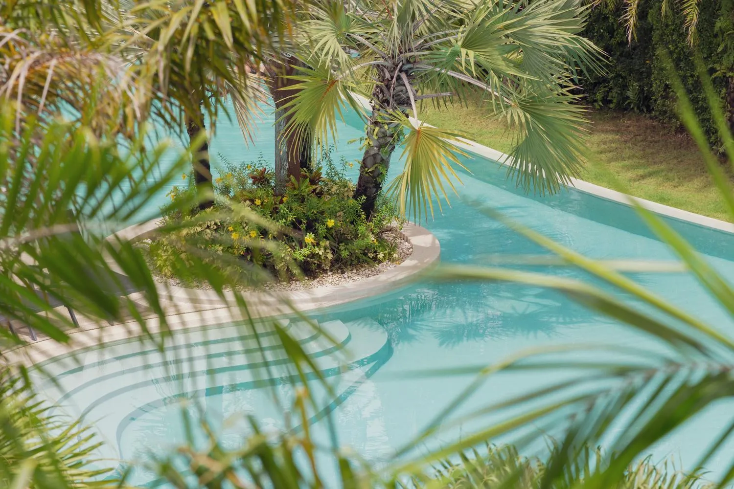 Swimming pool in The Pavilions Phuket