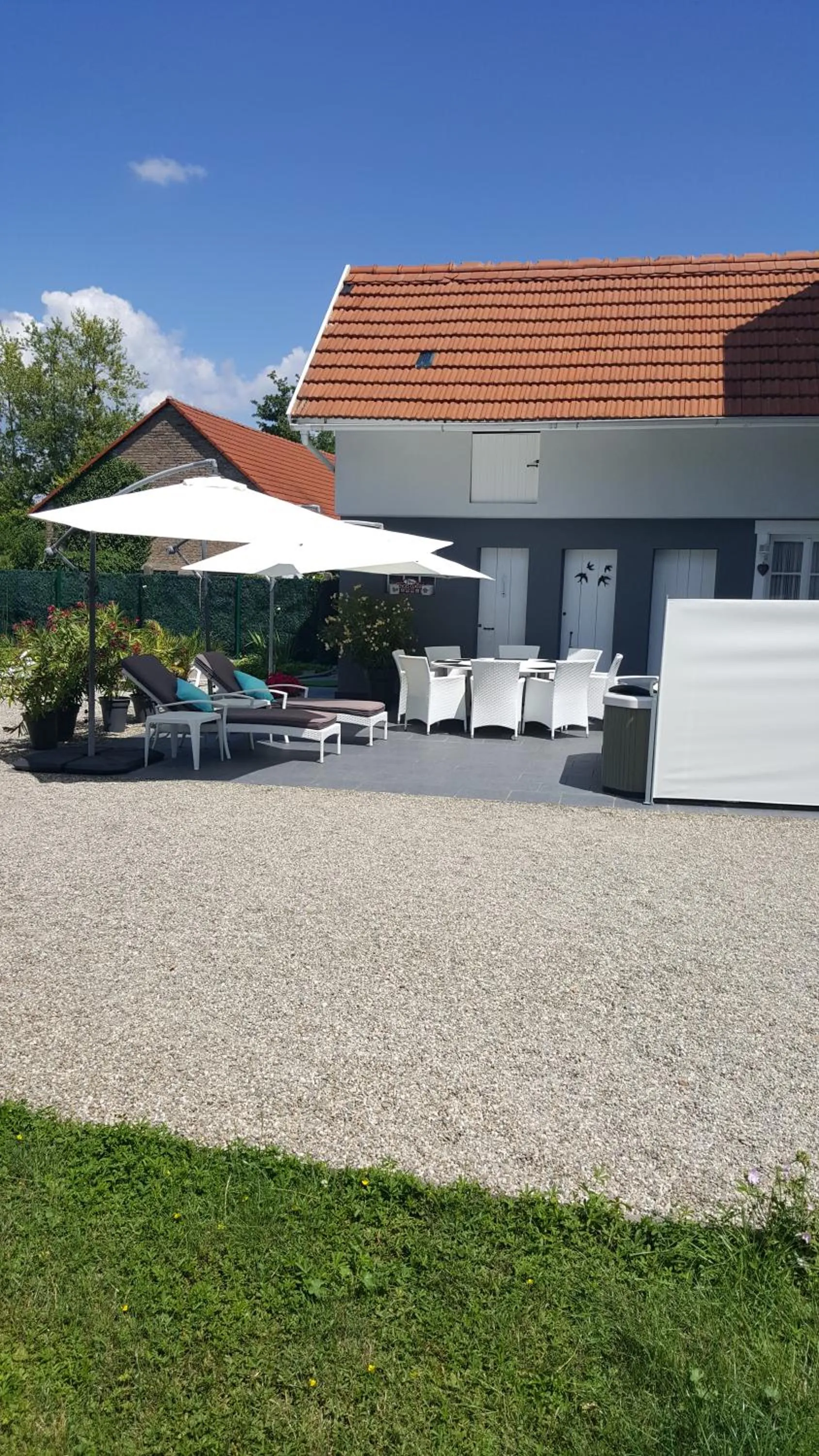 Patio in Au berceau du loup agile