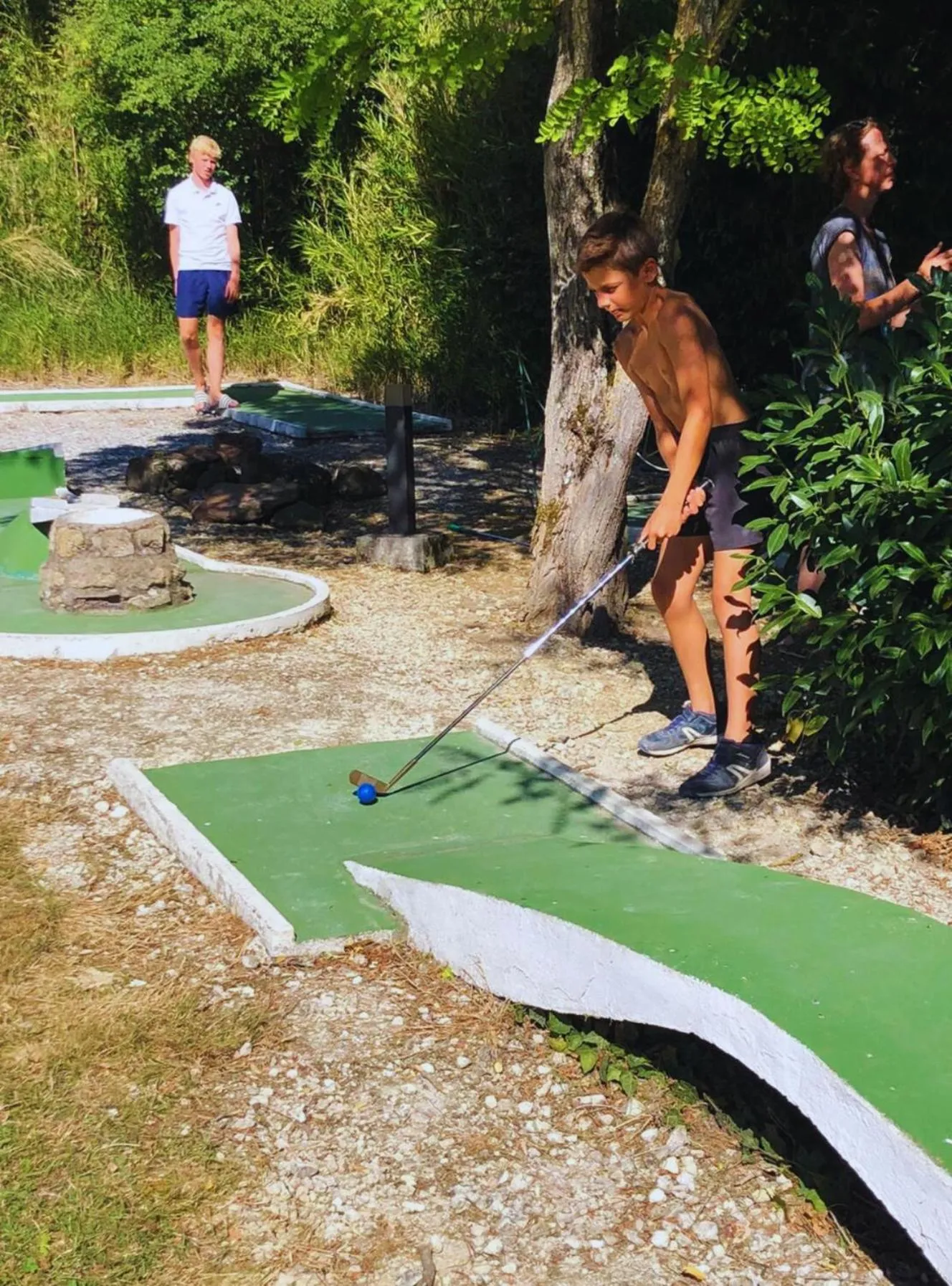 Minigolf in SAS Le Hameau des Grilles