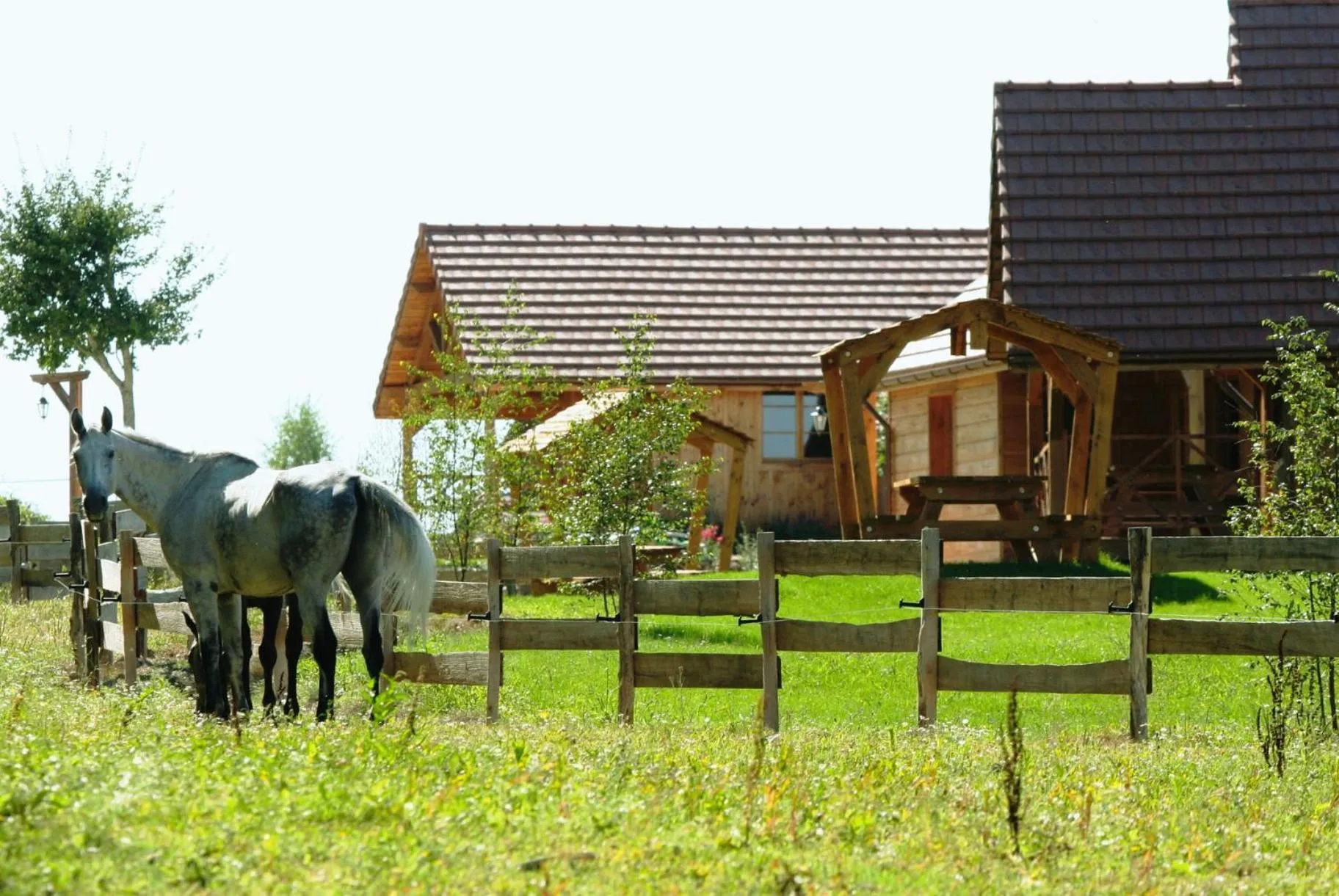 View (from property/room) in SAS Le Hameau des Grilles