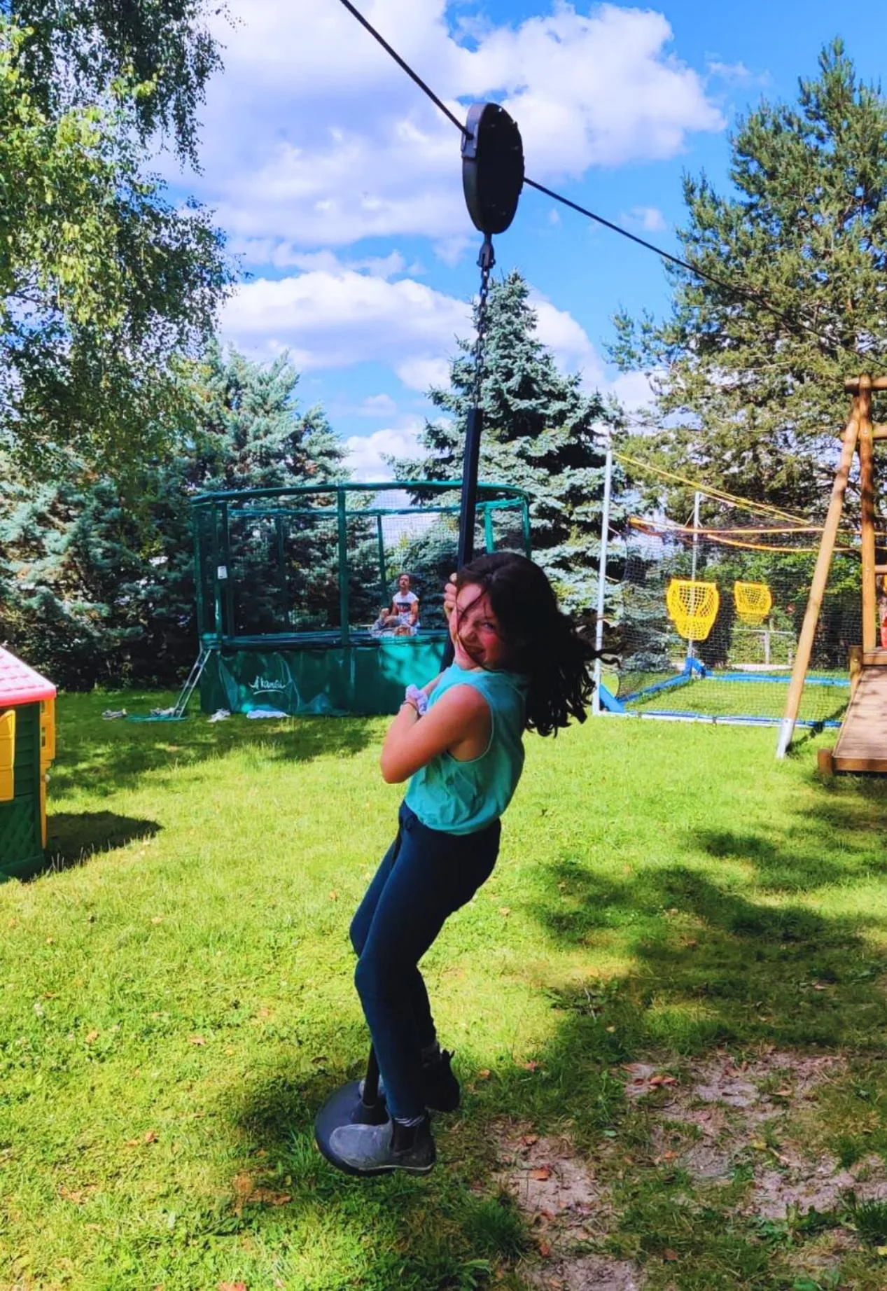 Children play ground in SAS Le Hameau des Grilles