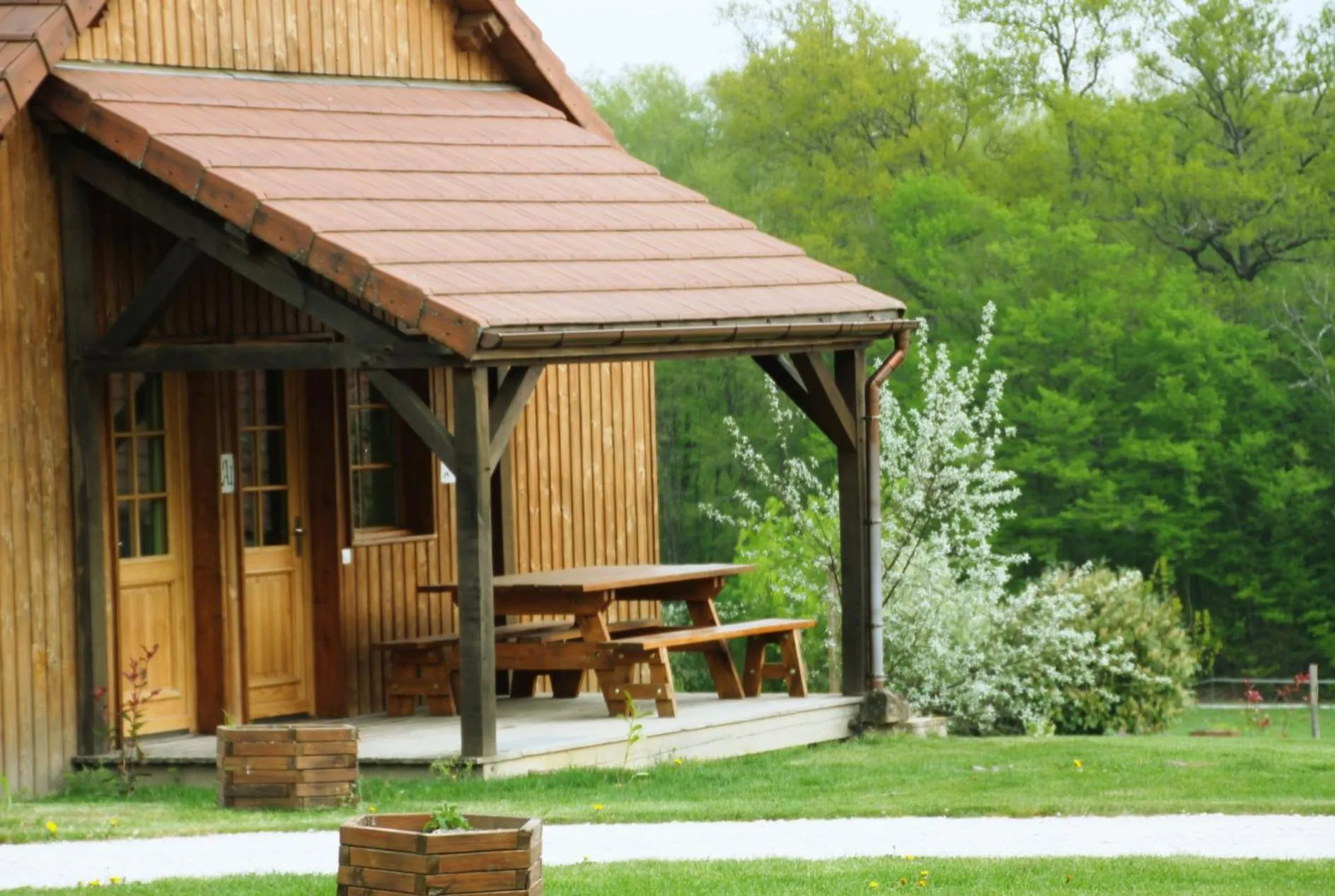 View (from property/room) in SAS Le Hameau des Grilles