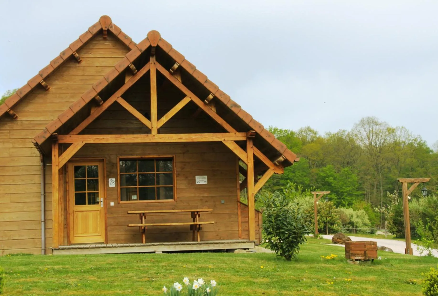 View (from property/room) in SAS Le Hameau des Grilles