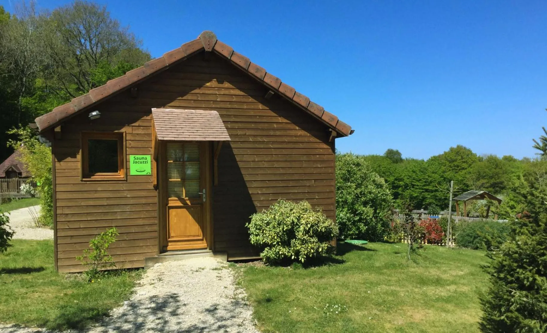 Sauna in SAS Le Hameau des Grilles