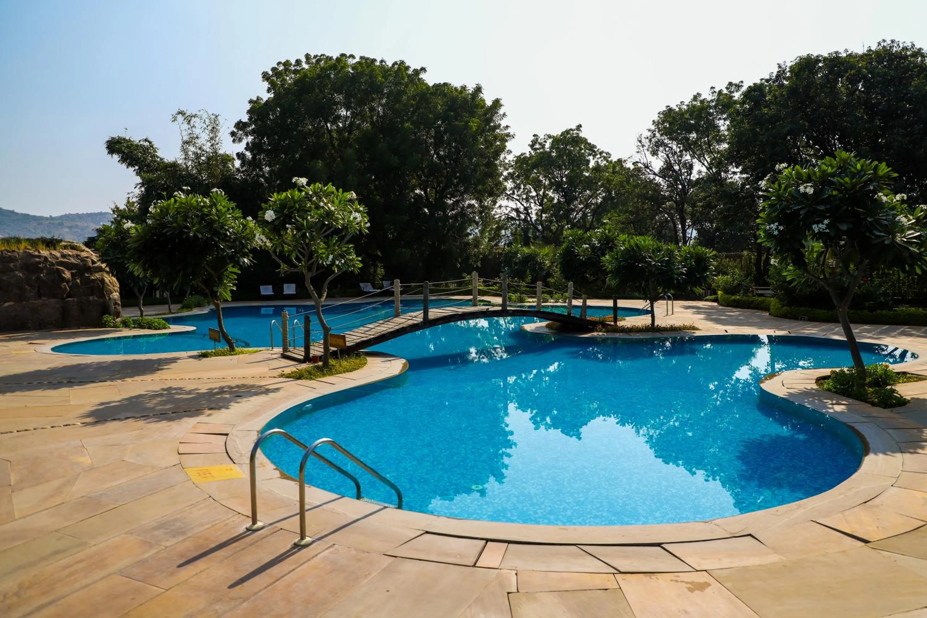 Swimming pool in The Baagh Ananta Elite Ranthambore