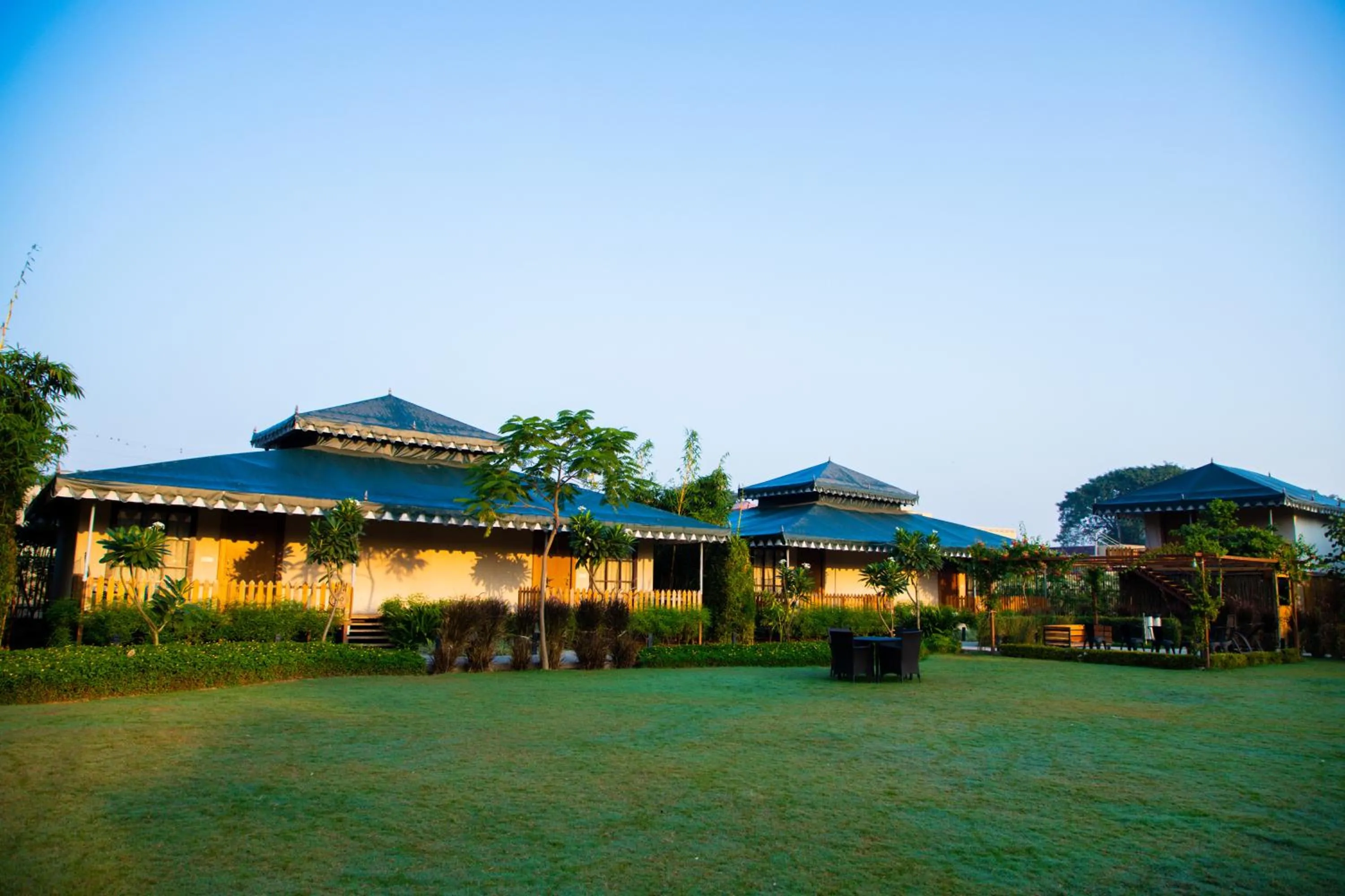 Garden in The Baagh Ananta Elite Ranthambore