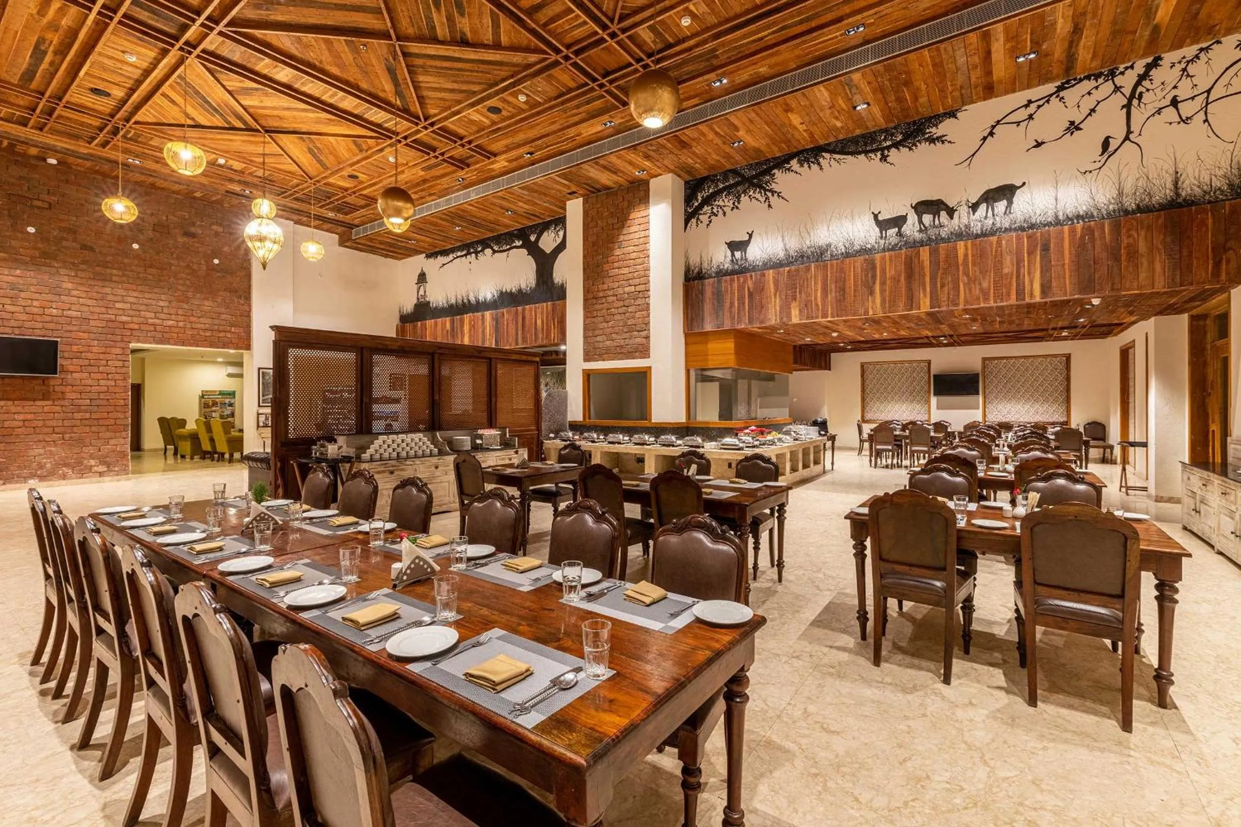 Restaurant/places to eat in The Baagh Ananta Elite Ranthambore