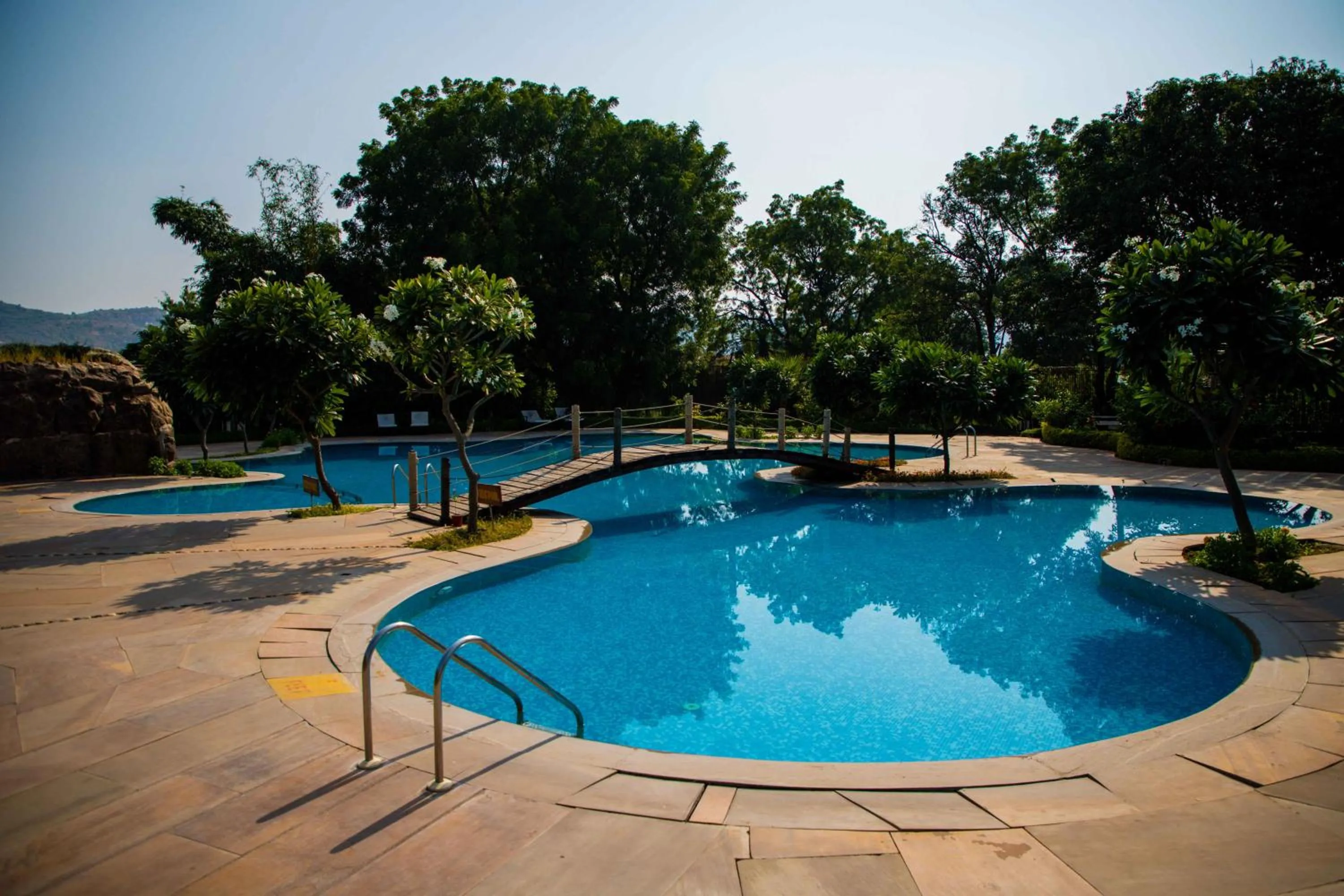 Swimming pool in The Baagh Ananta Elite Ranthambore