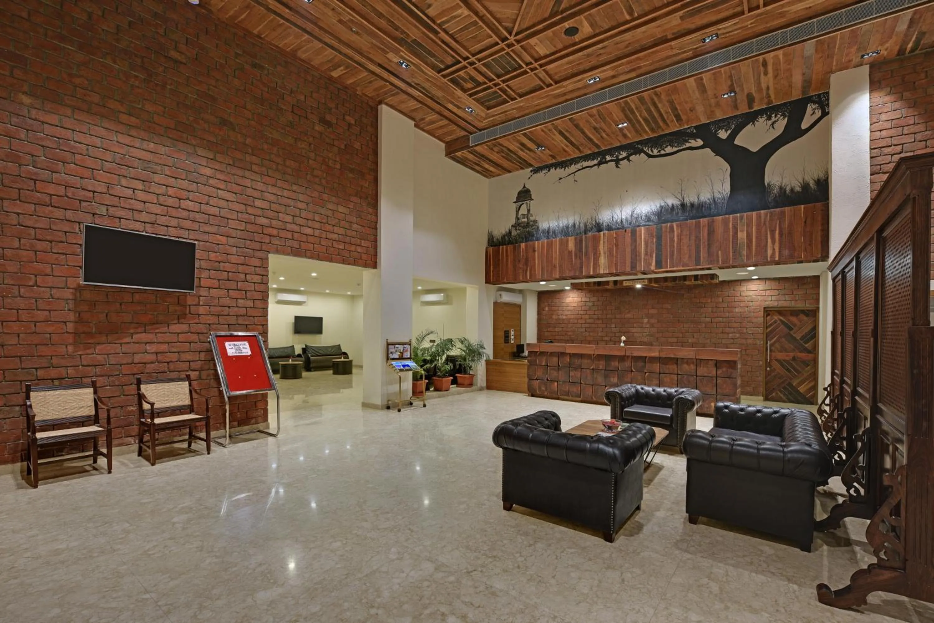 Lobby or reception in The Baagh Ananta Elite Ranthambore