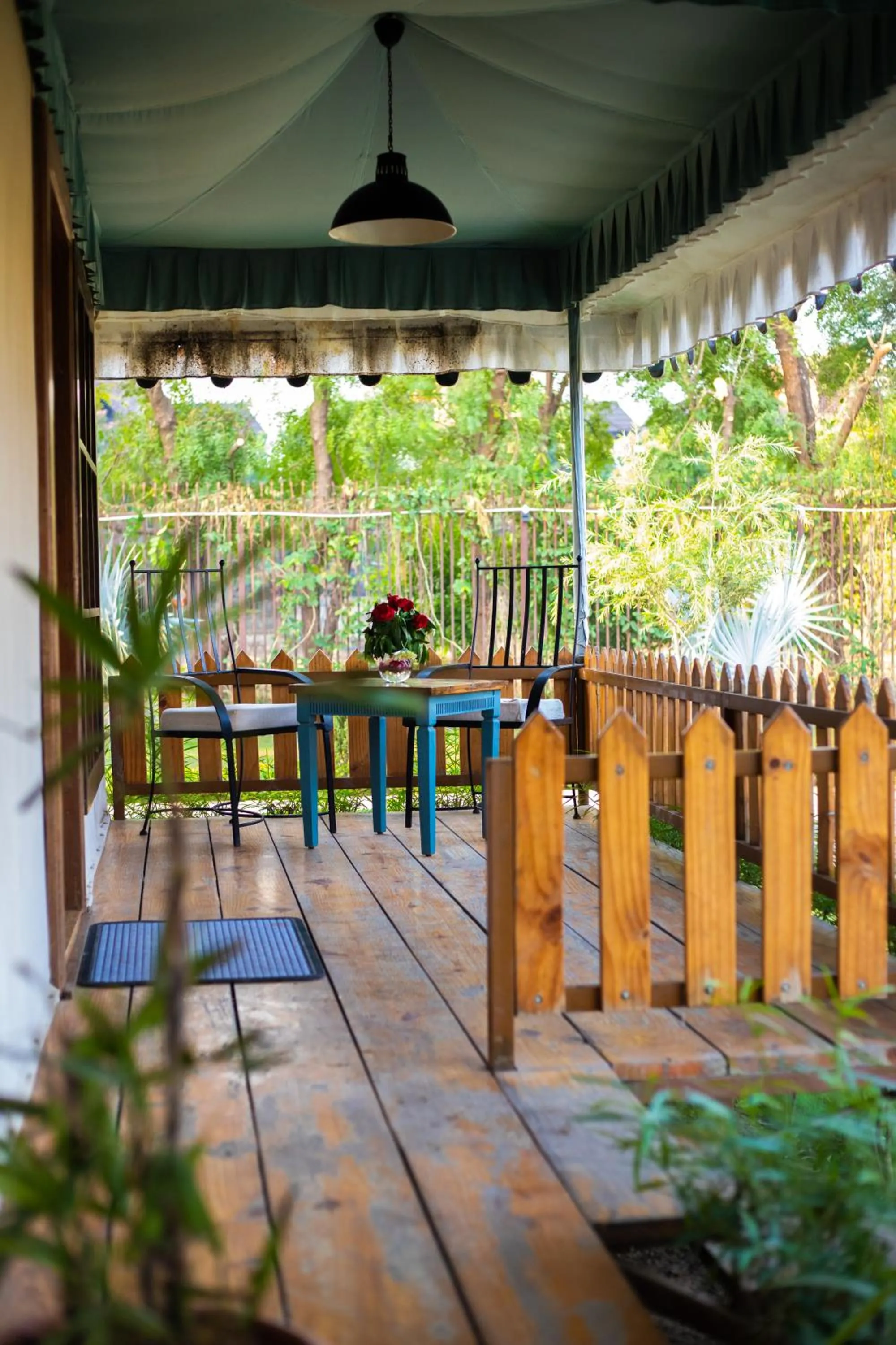 Seating area in The Baagh Ananta Elite Ranthambore