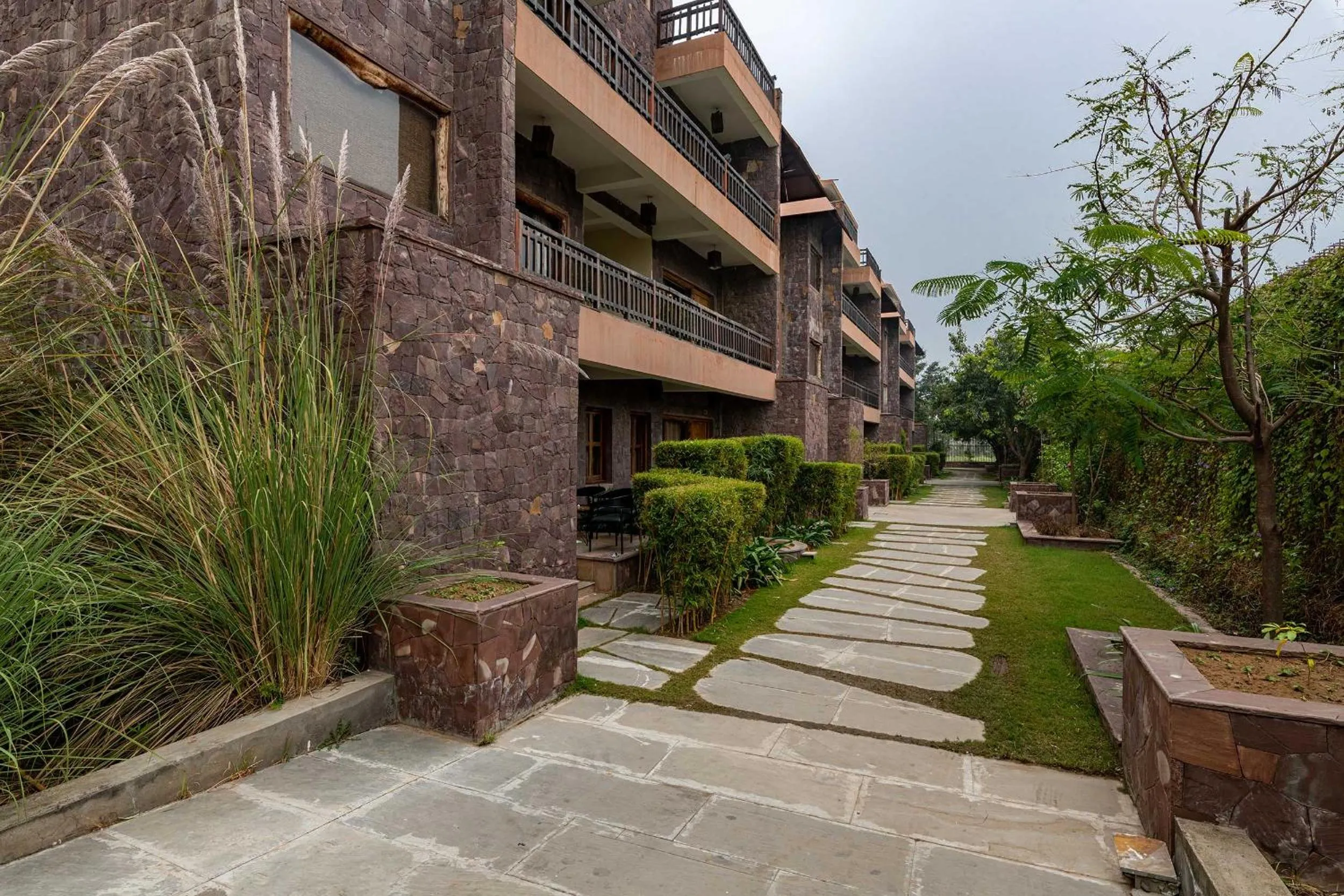 Garden in The Baagh Ananta Elite Ranthambore