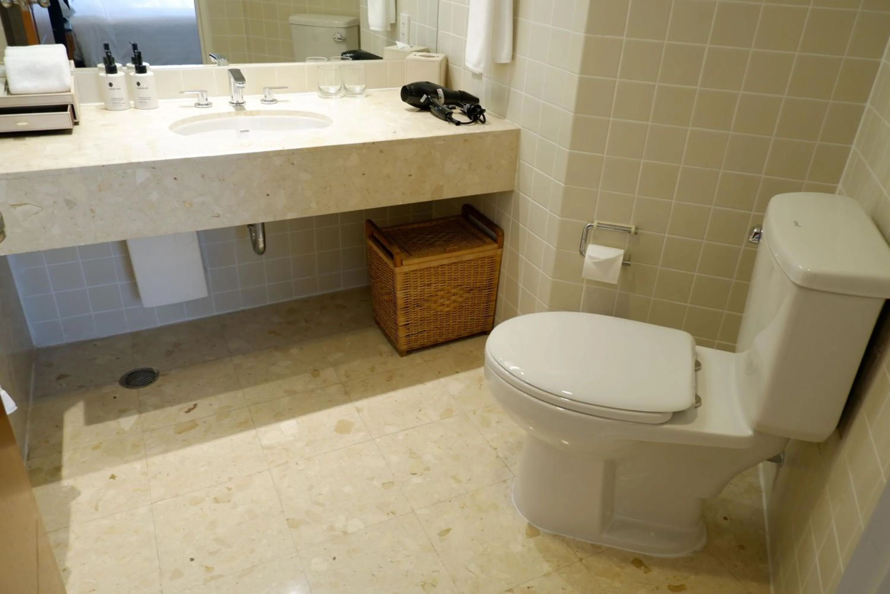 Toilet in Chatrium Sathon Bangkok