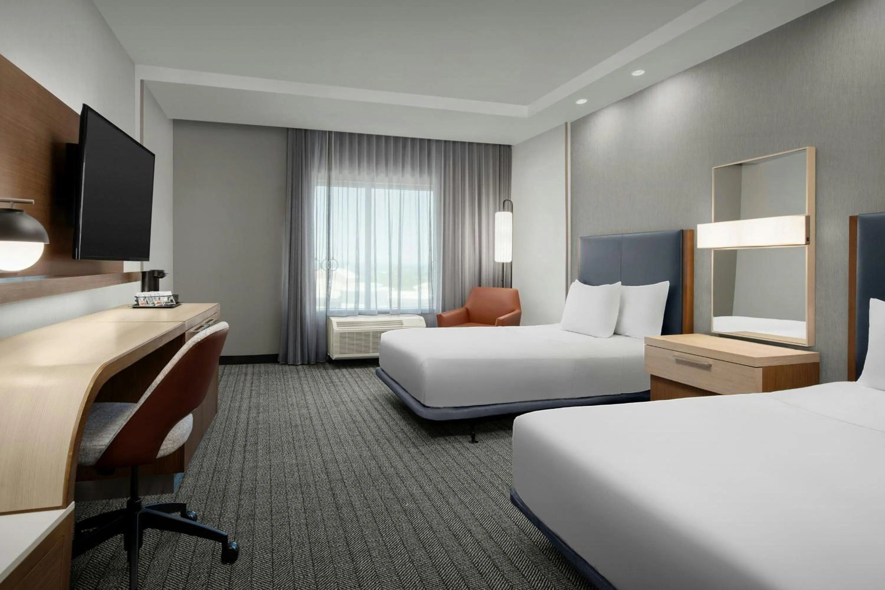 Photo of the whole room, Bed in Courtyard by Marriott Atlanta Kennesaw