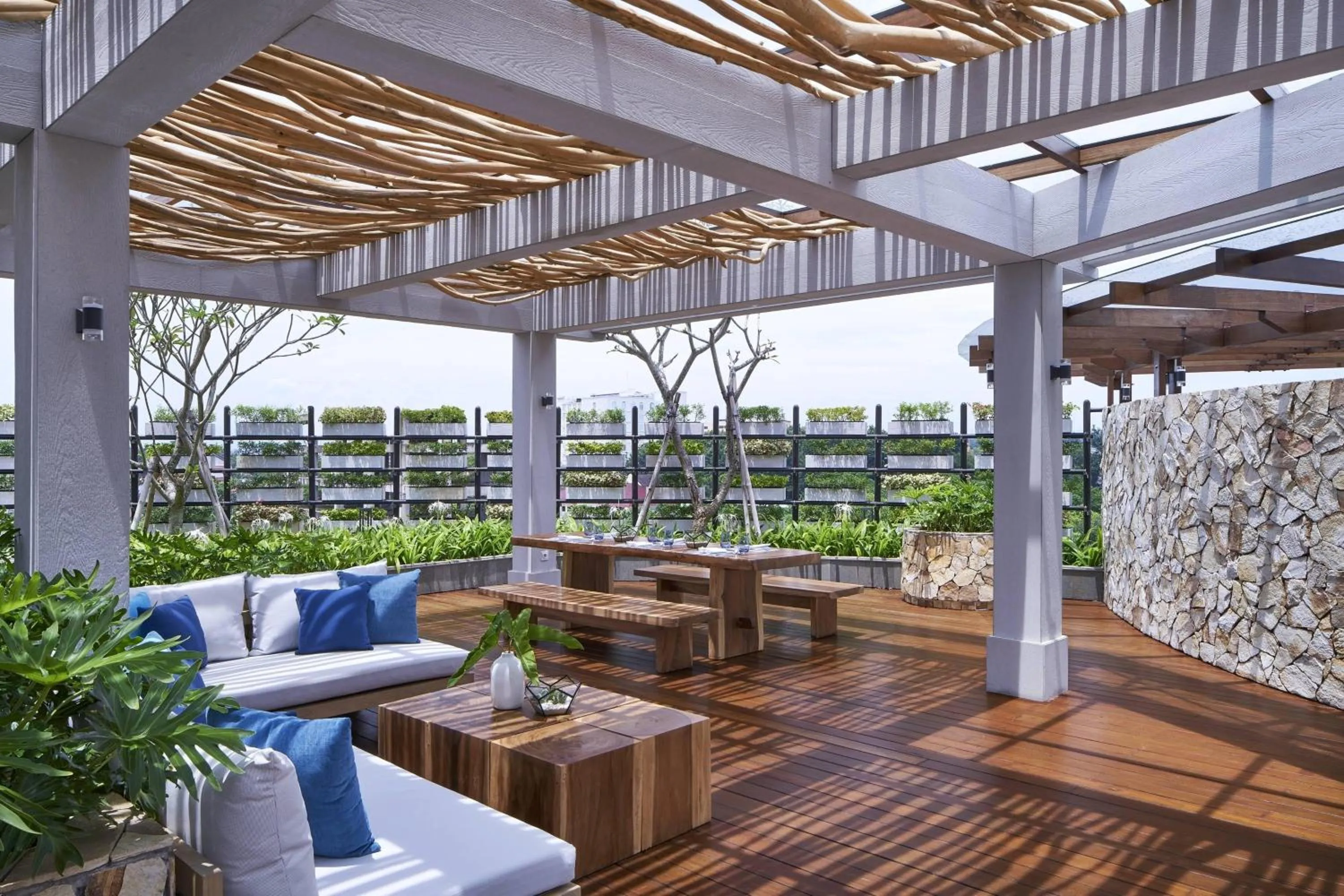 Lounge or bar in Yogyakarta Marriott Hotel