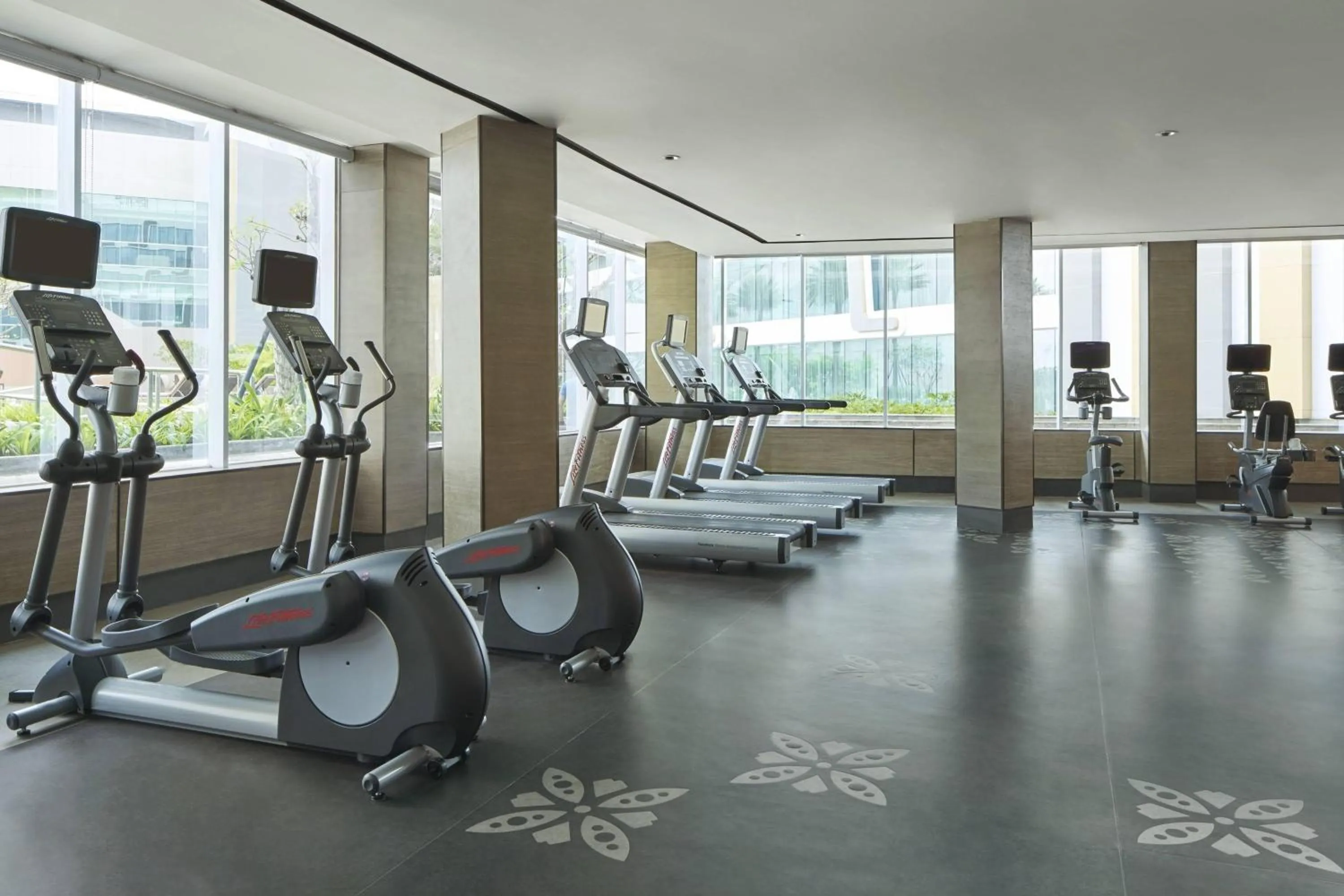 Fitness centre/facilities in Yogyakarta Marriott Hotel