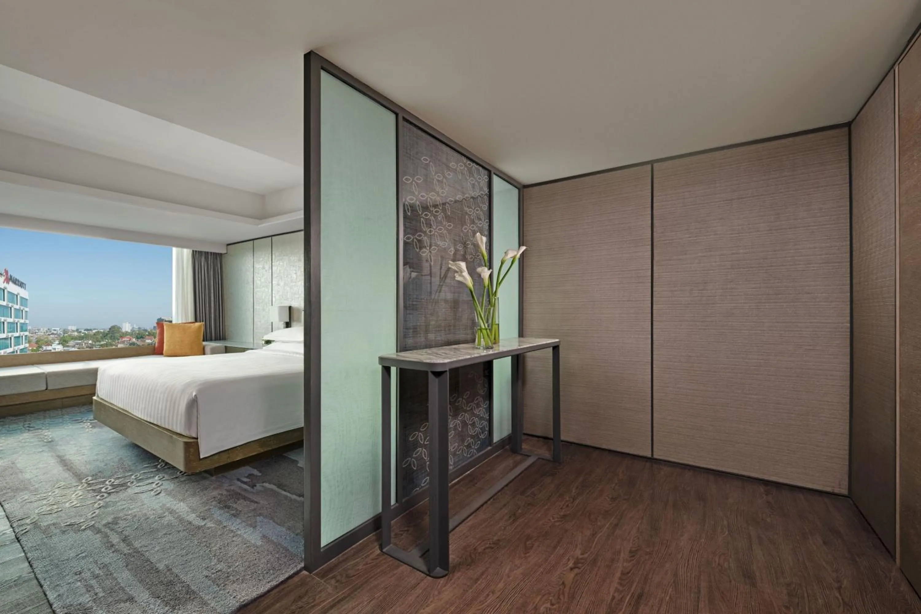 Bedroom, Bed in Yogyakarta Marriott Hotel