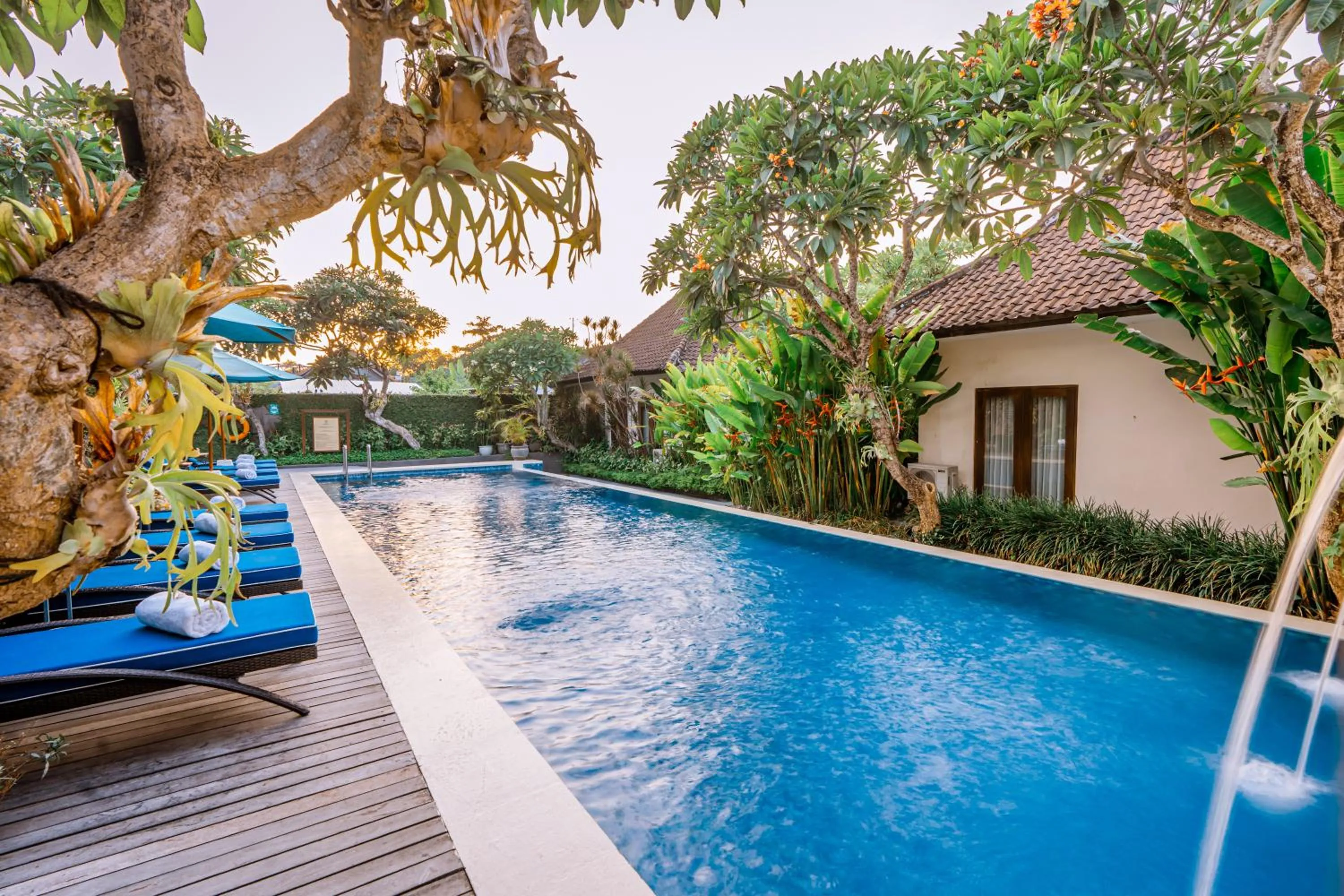 Pool view in Rama Residence Seminyak