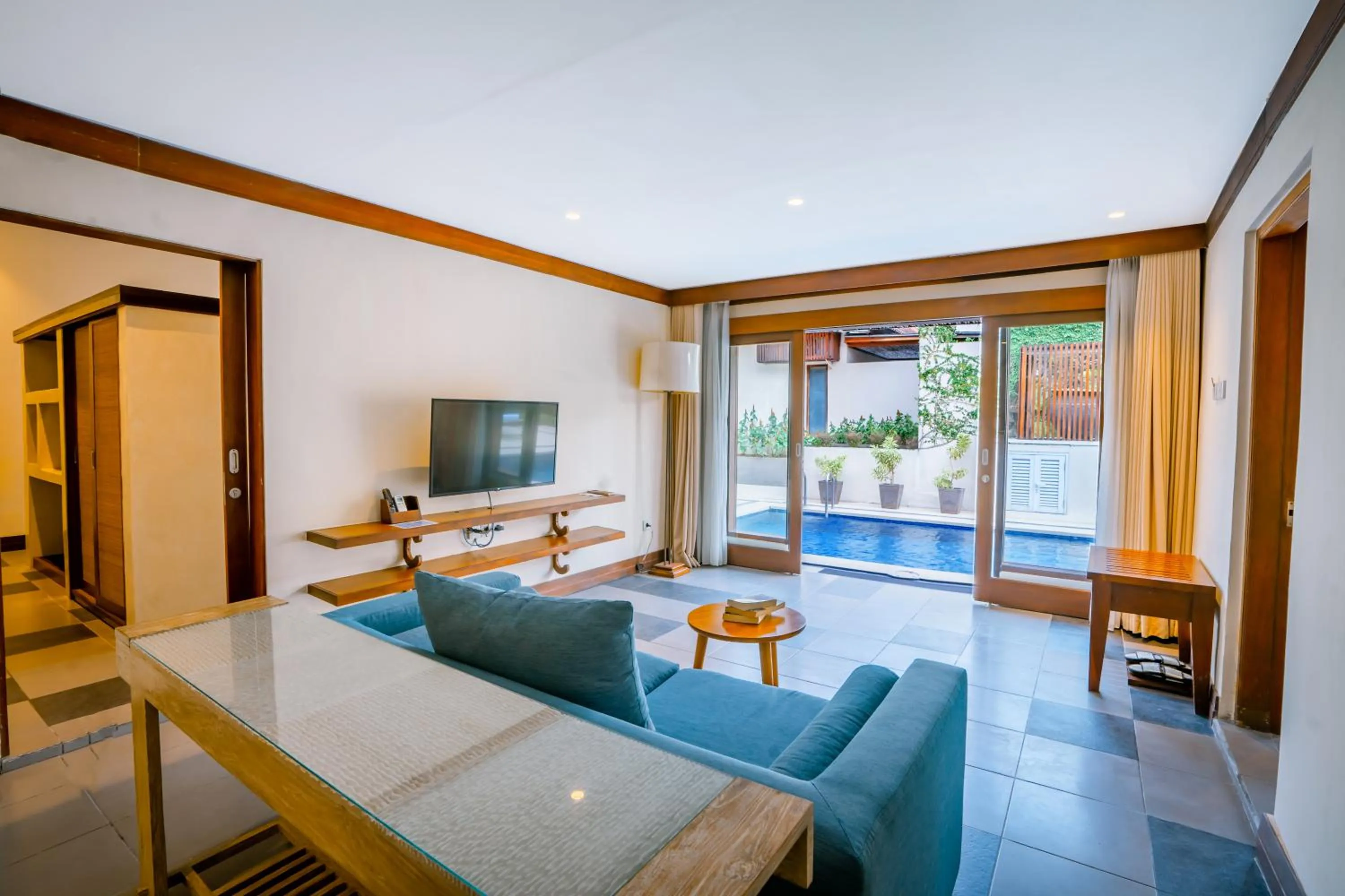 Living room in Rama Residence Seminyak