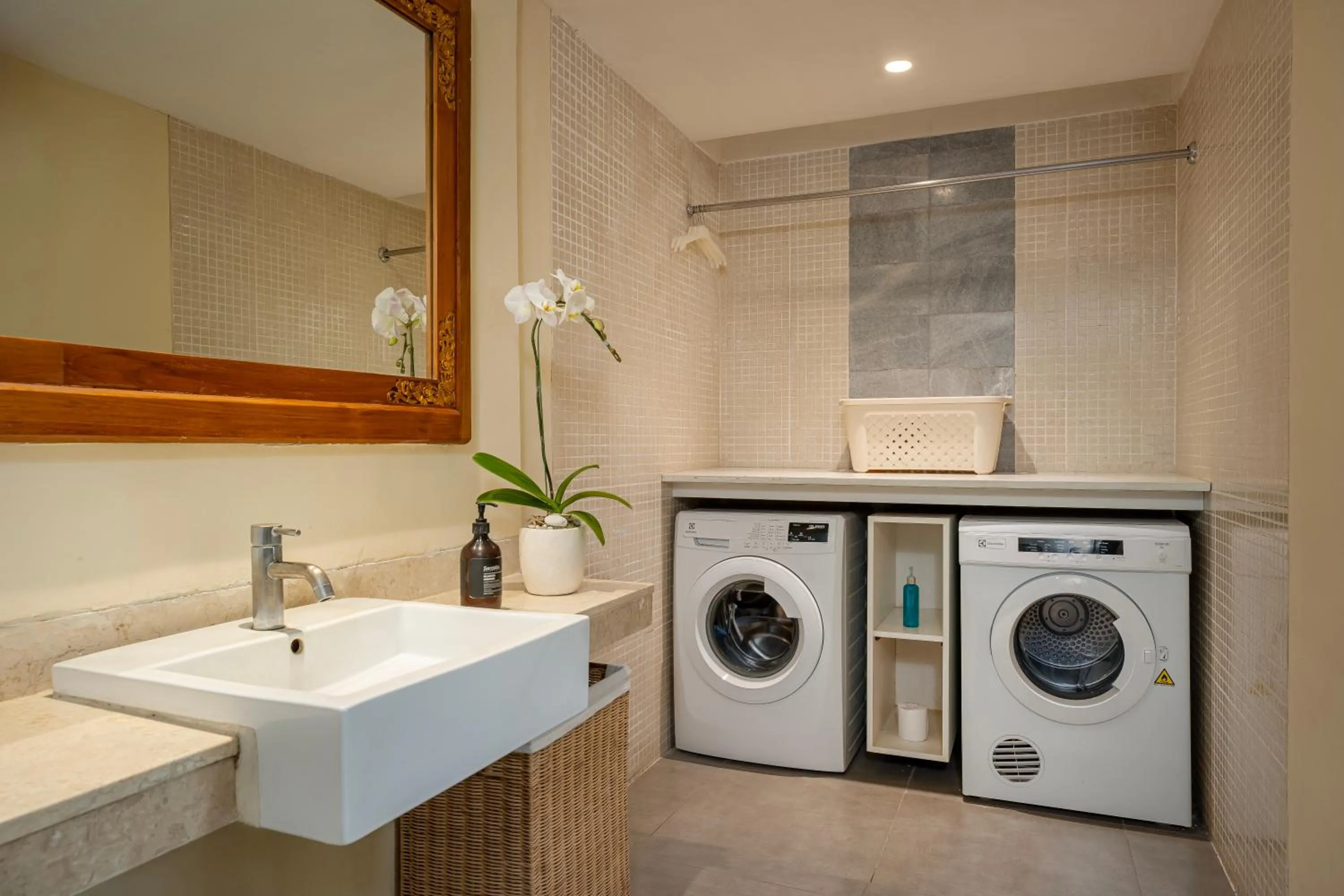 washing machine in Rama Residence Seminyak