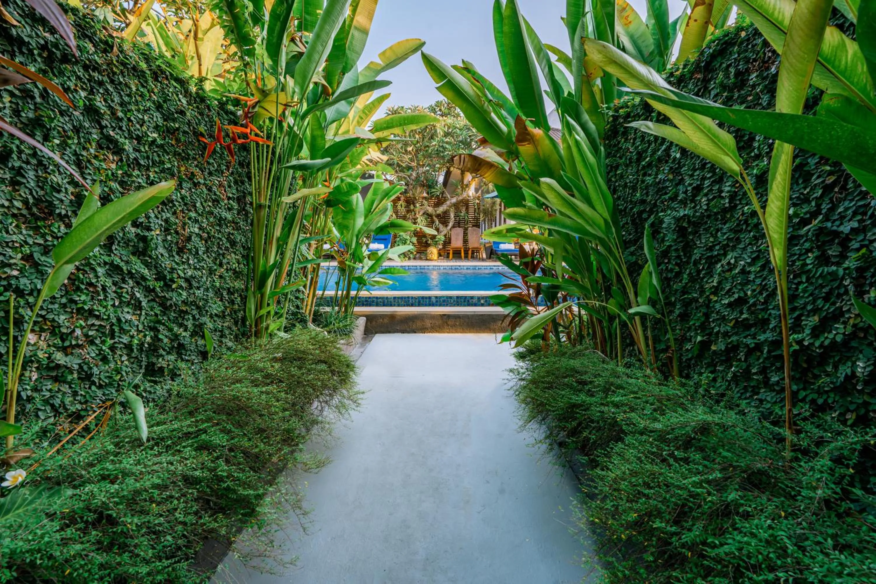 Garden in Rama Residence Seminyak