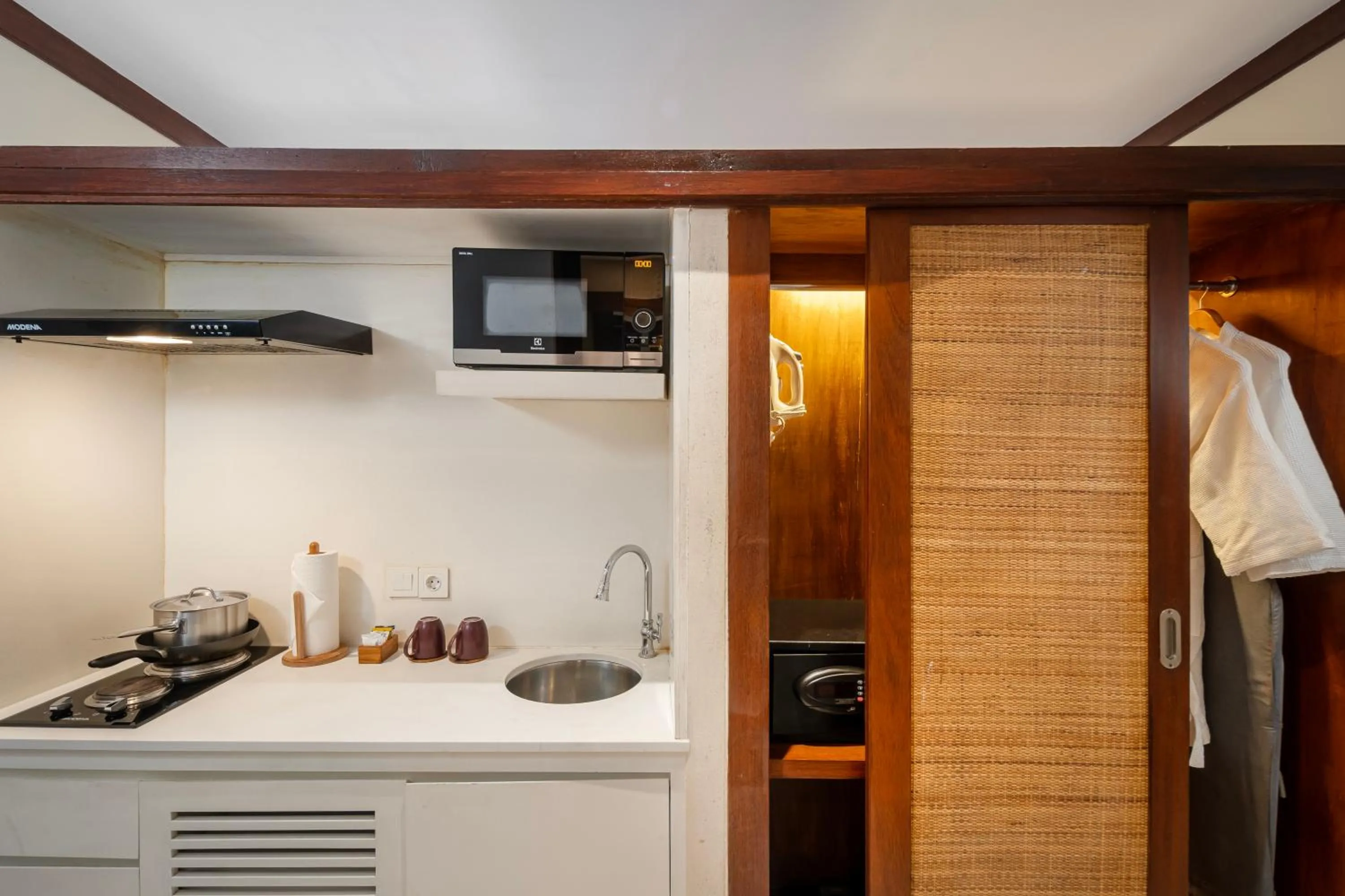 Kitchen or kitchenette in Rama Residence Seminyak