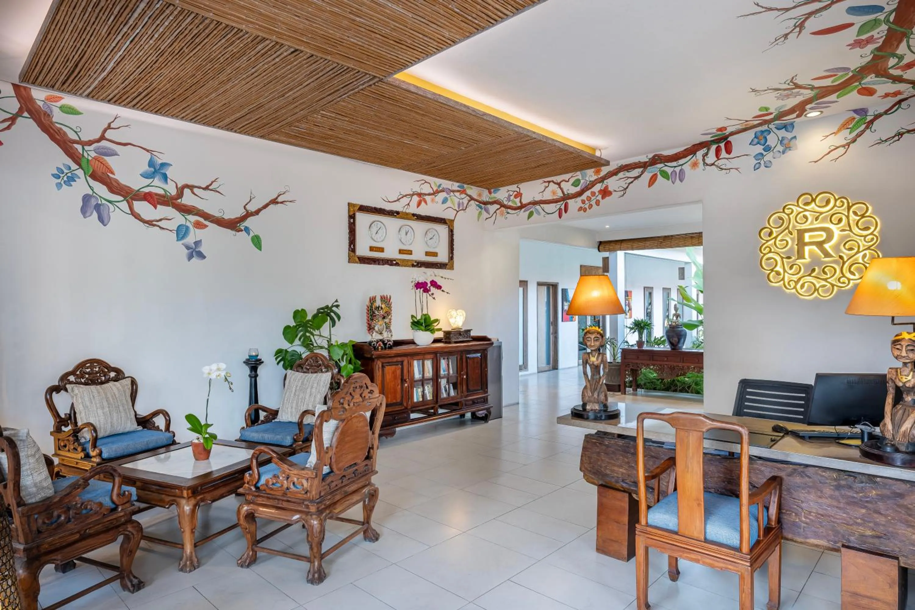 Lobby or reception in Rama Residence Seminyak