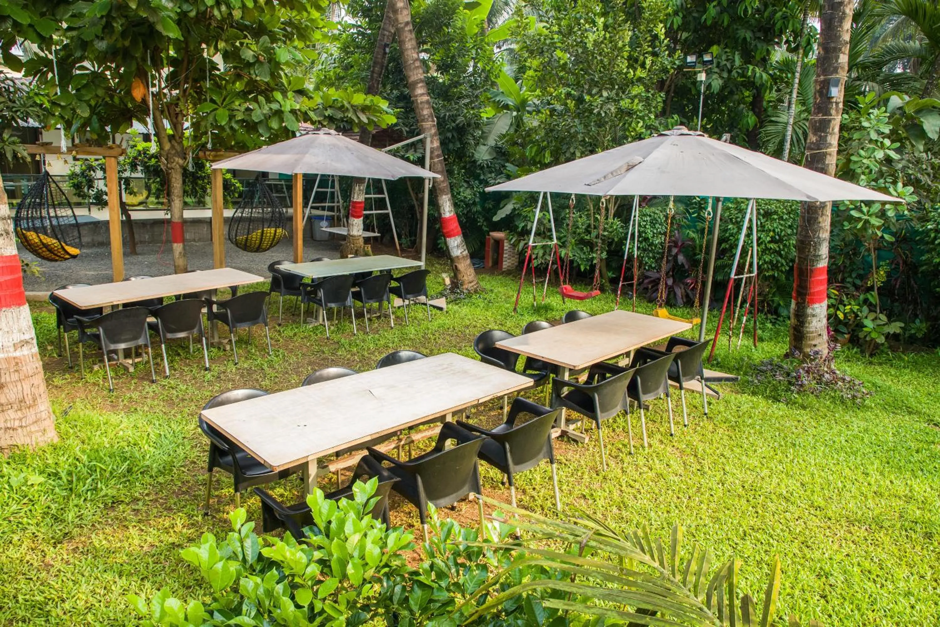 Dining area in Sanidhya Beach Resort & Spa