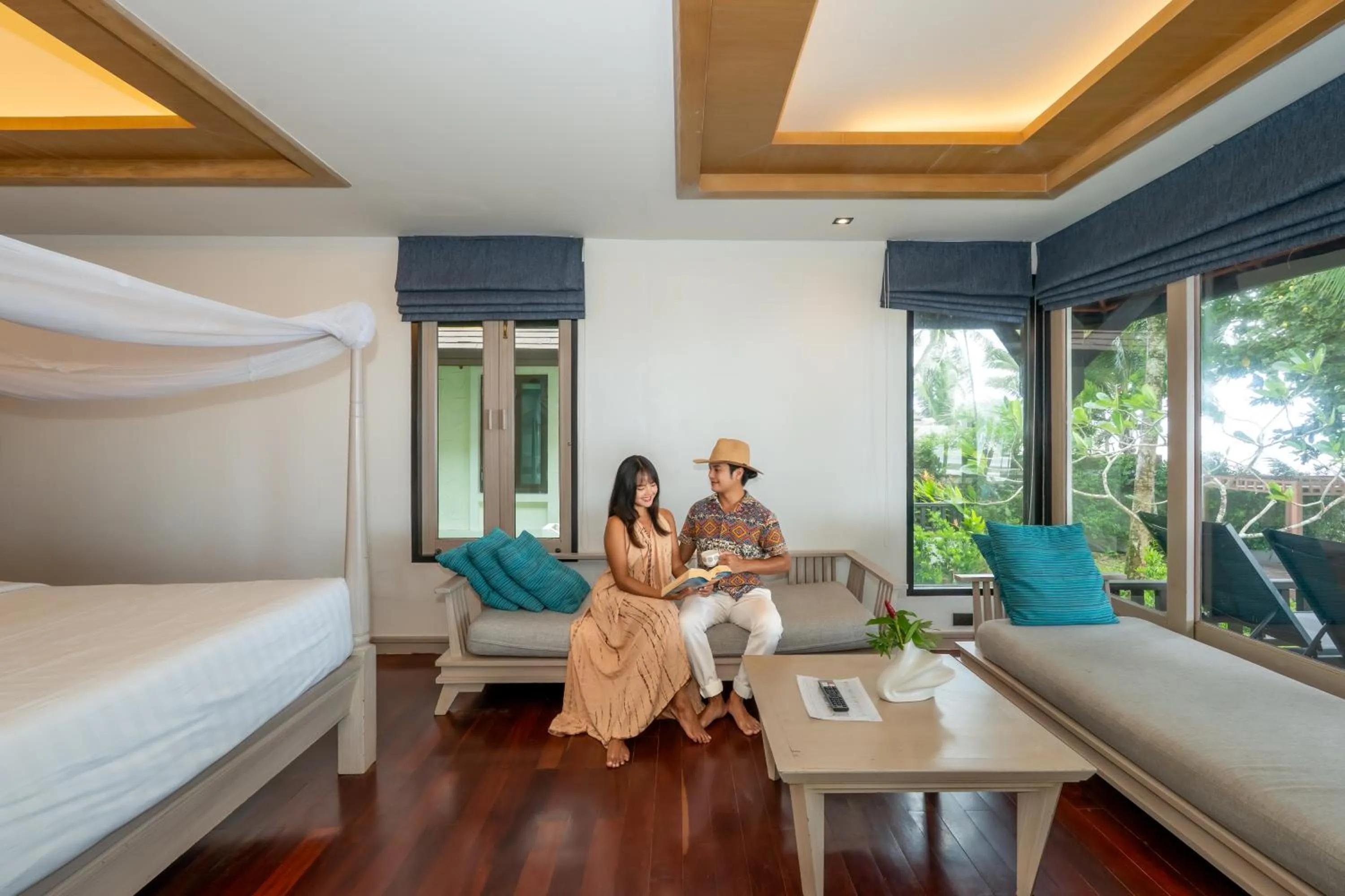 Bedroom, Bed in Barali Beach Resort Koh Chang