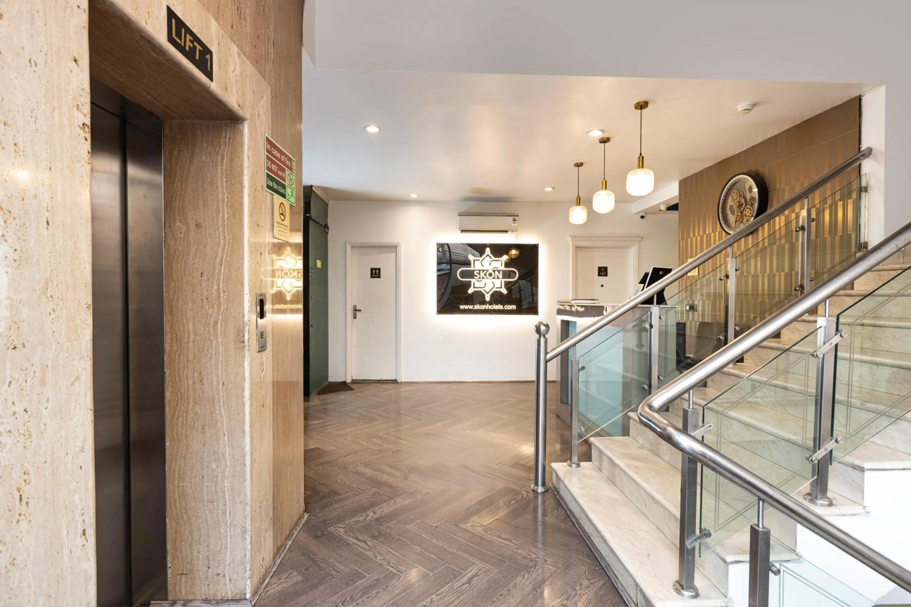 Lobby or reception in Skon Boutique by Orion Hotels