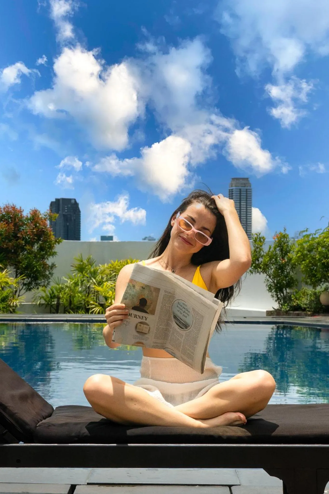 Swimming pool in NH Bangkok Asoke