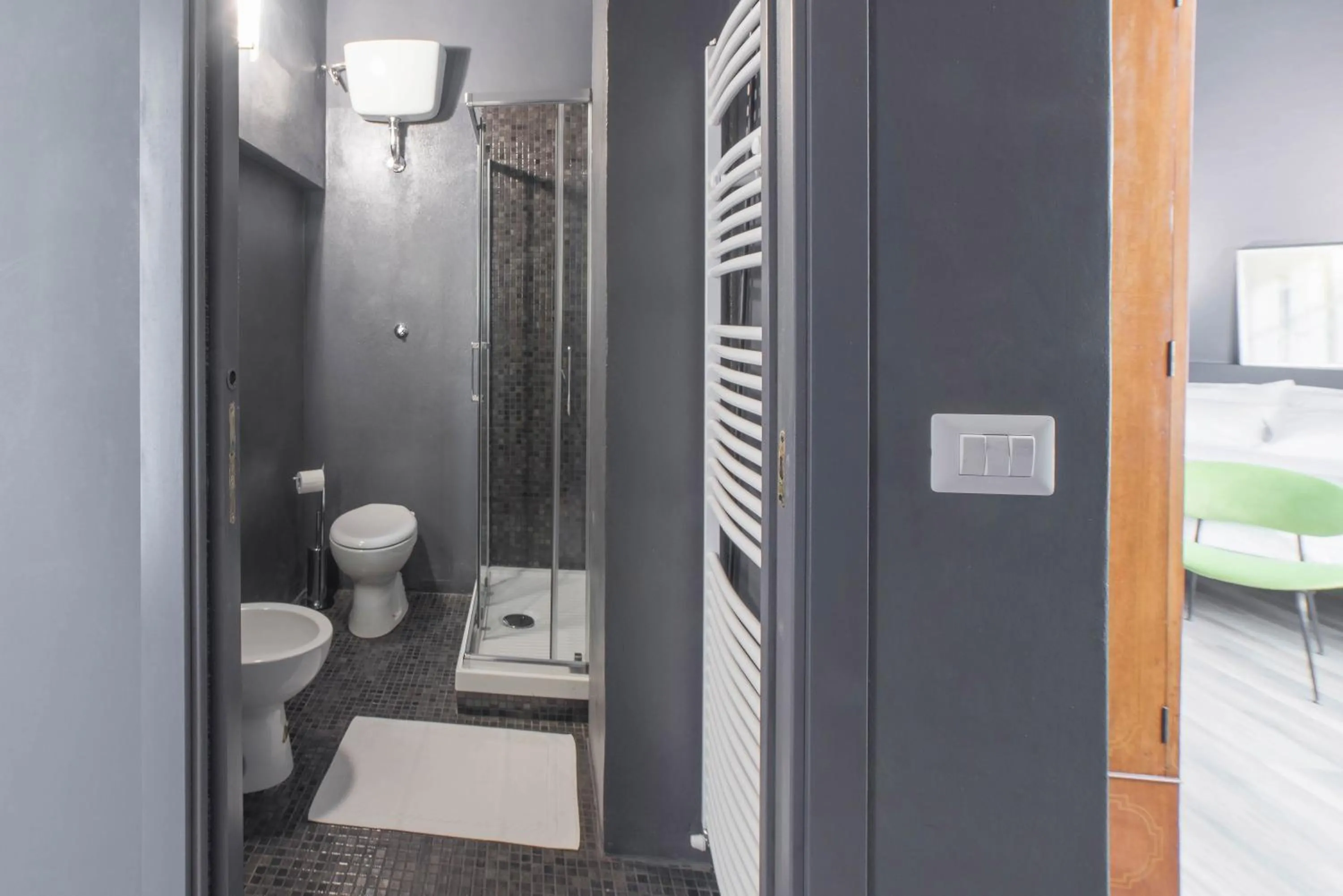 Shower in Appartamento Cellini