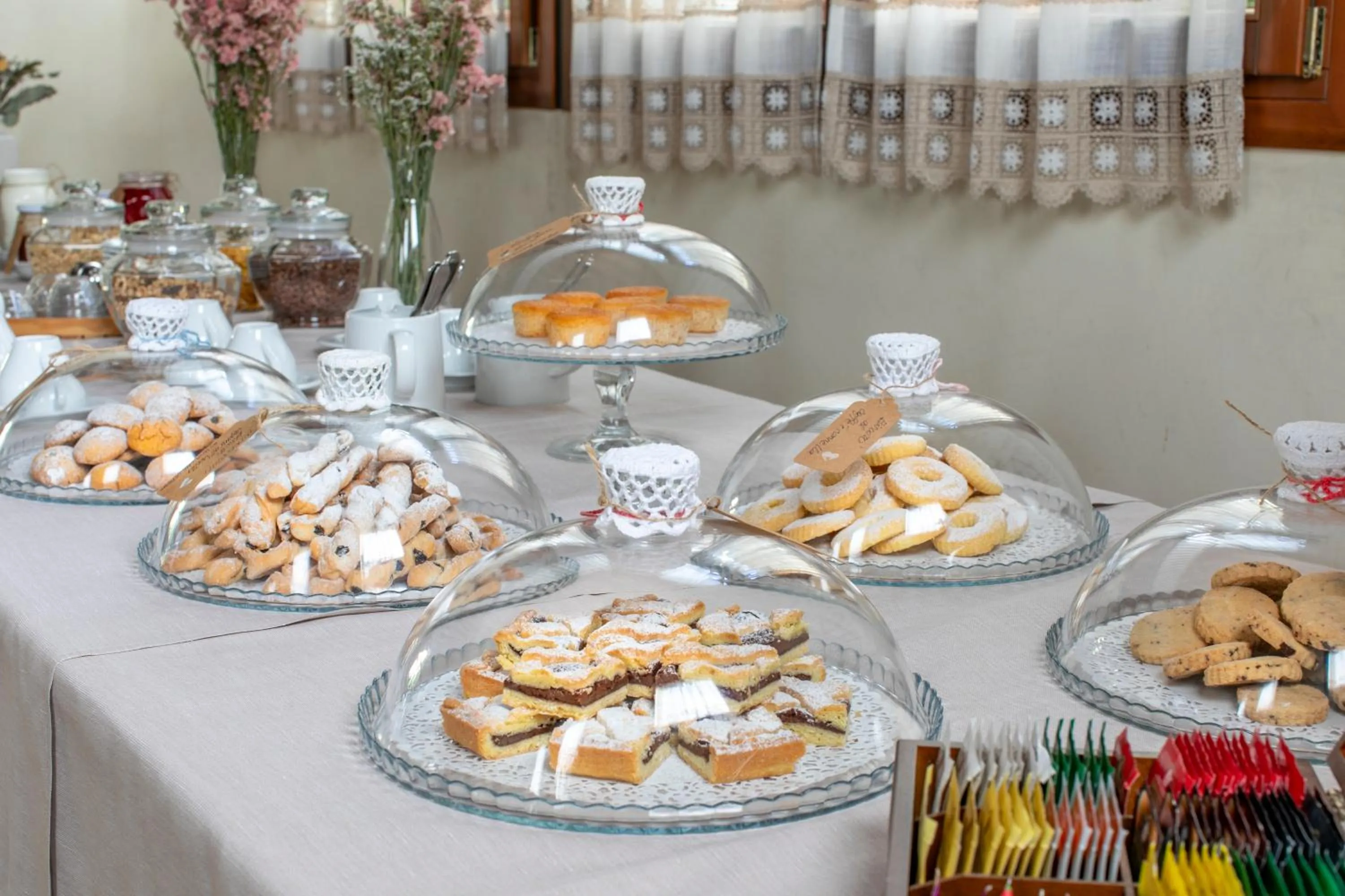 Buffet breakfast in Agriturismo Porcaloca